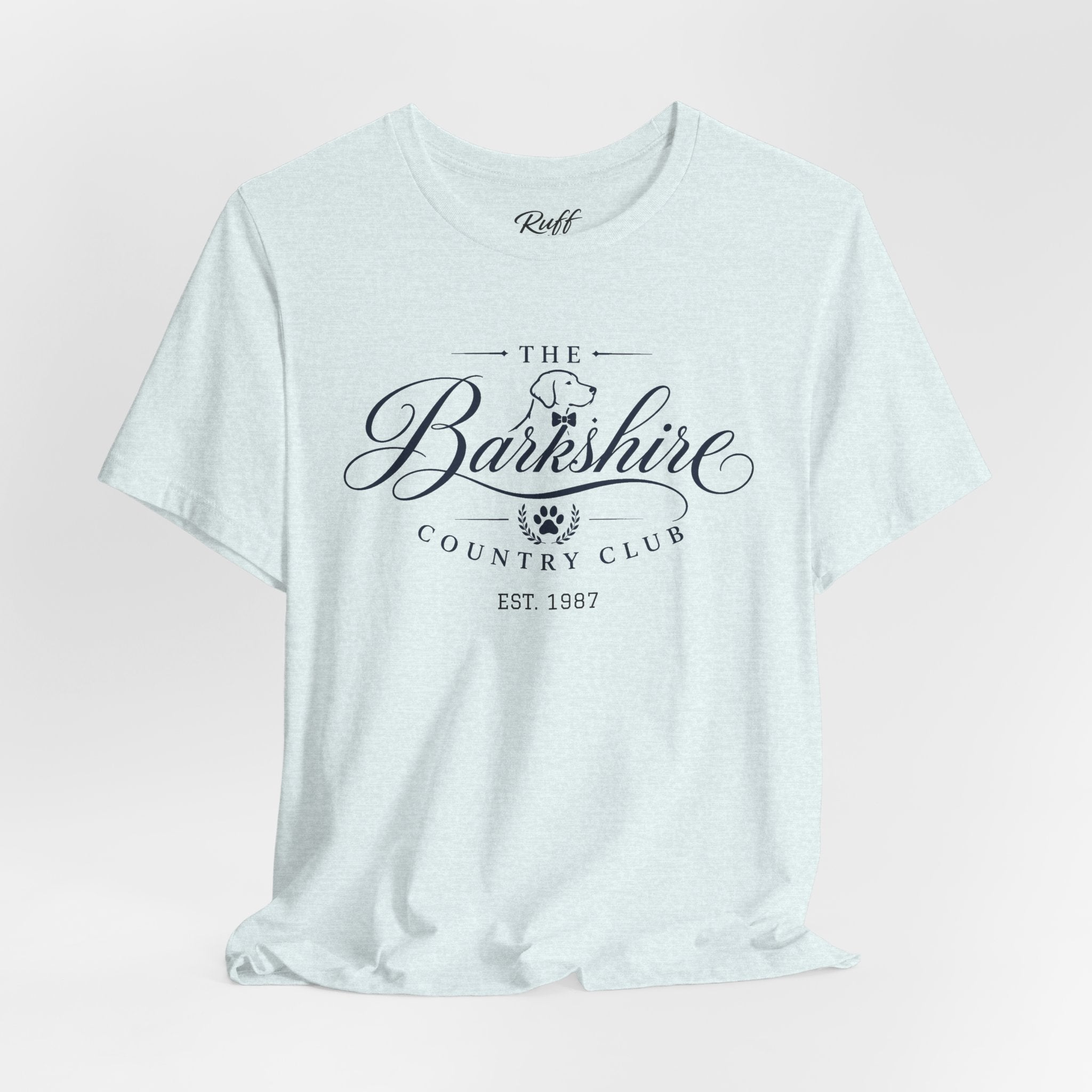 Champagne Problems Dog Tee — "It's a Ruff Life" Novelty Graphic T-Shirt