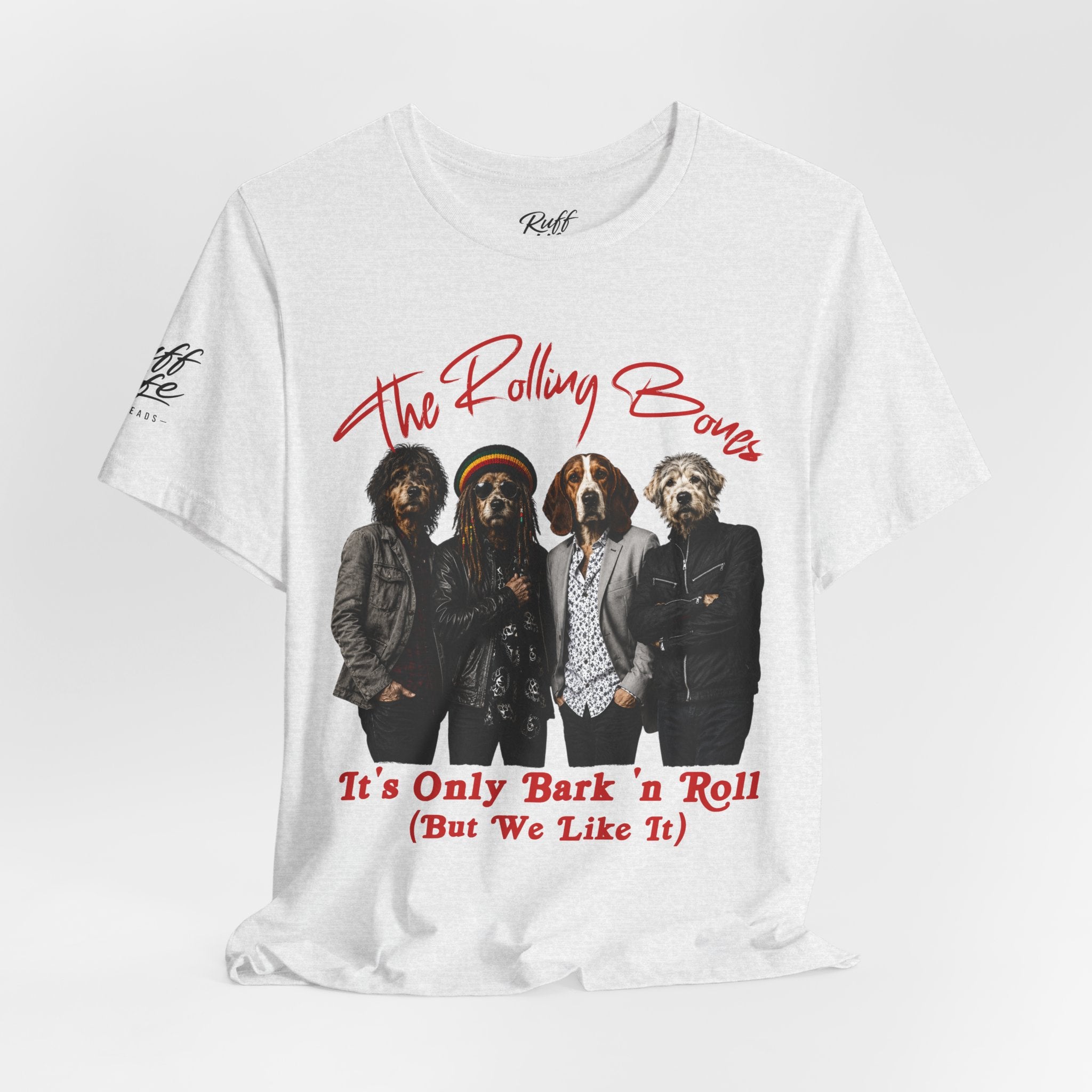 It's Only Bark 'n' Roll Dog Band T-Shirt