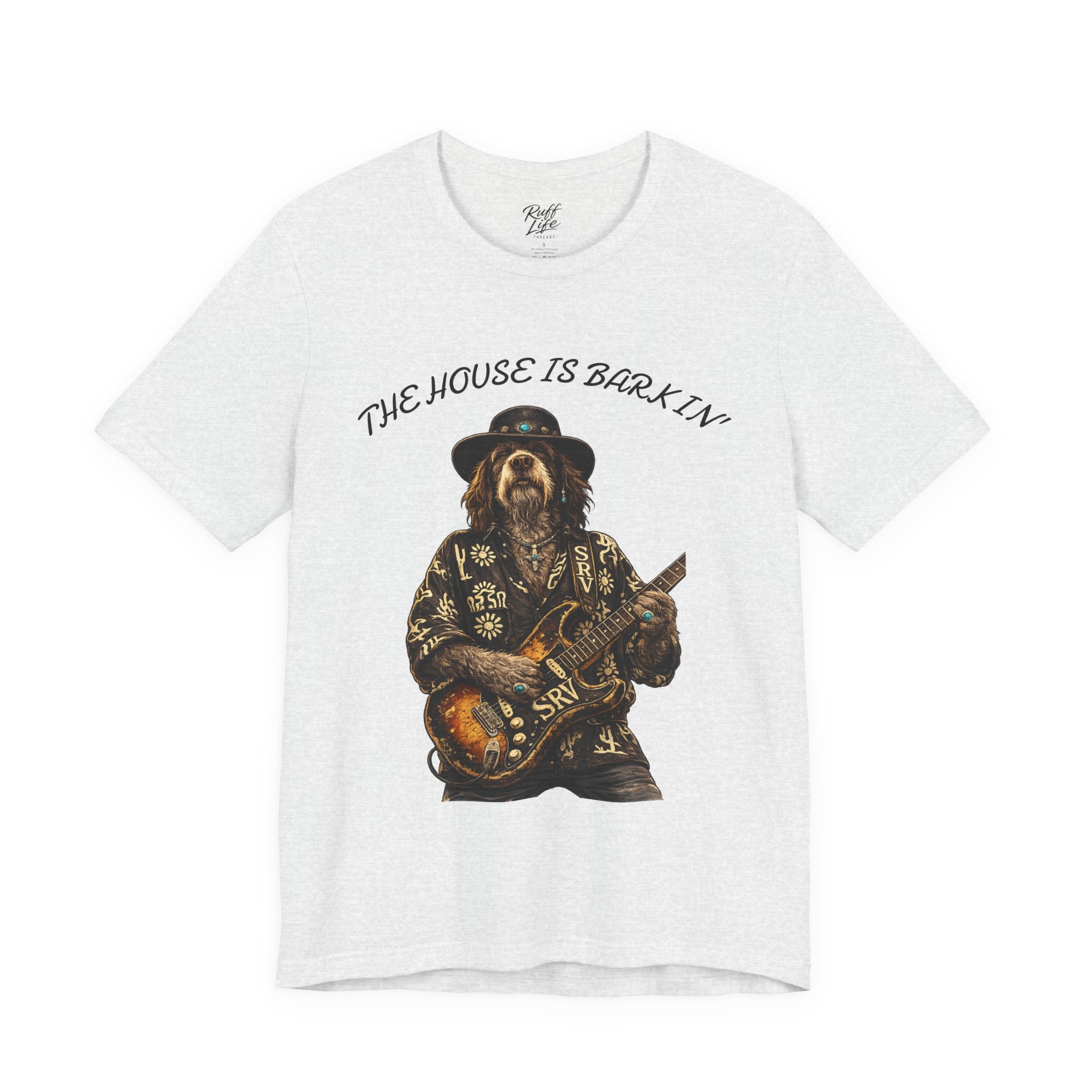 Howlin' Since '83 Vintage Dog Guitar Band Tee — SRV Inspired Rock T-Shirt