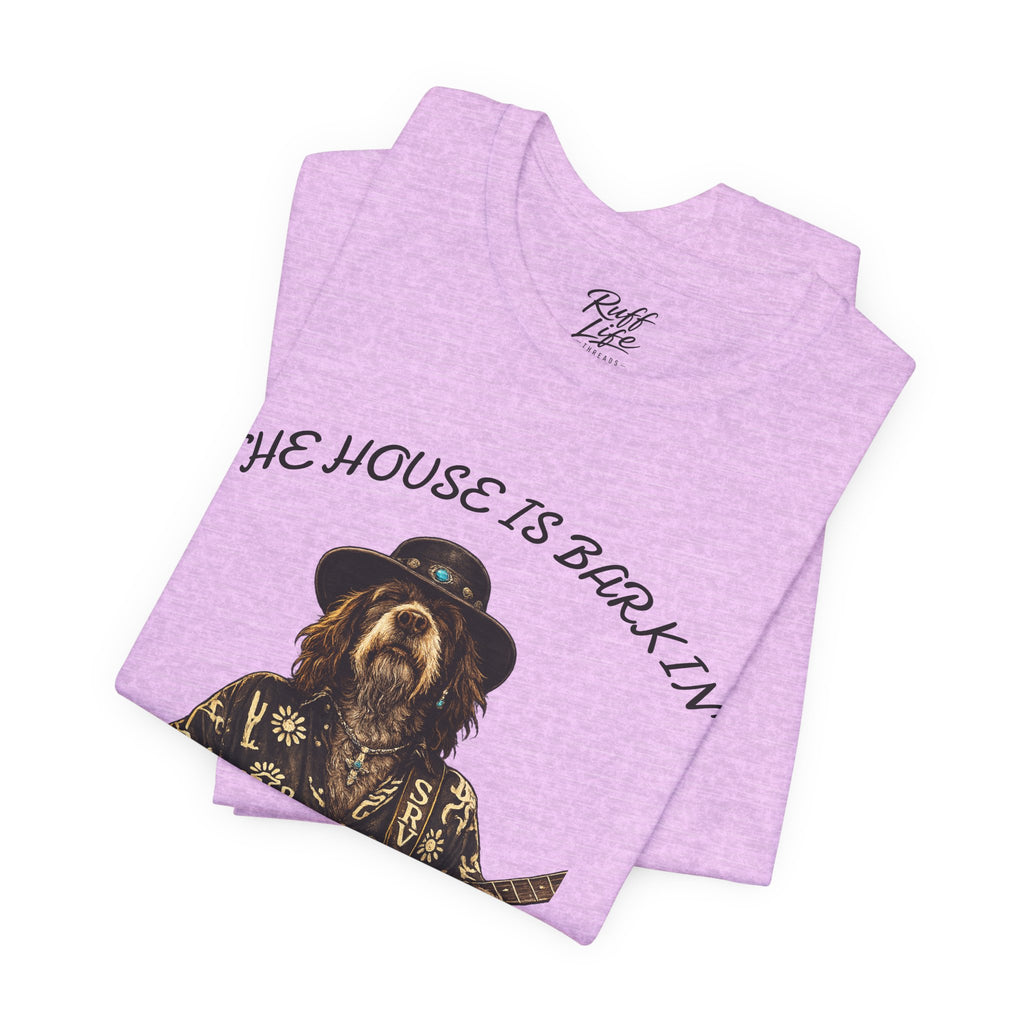 Howlin' Since '83 Vintage Dog Guitar Band Tee — SRV Inspired Rock T-Shirt