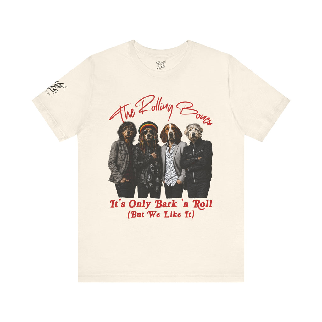 It's Only Bark 'n' Roll Dog Band T-Shirt