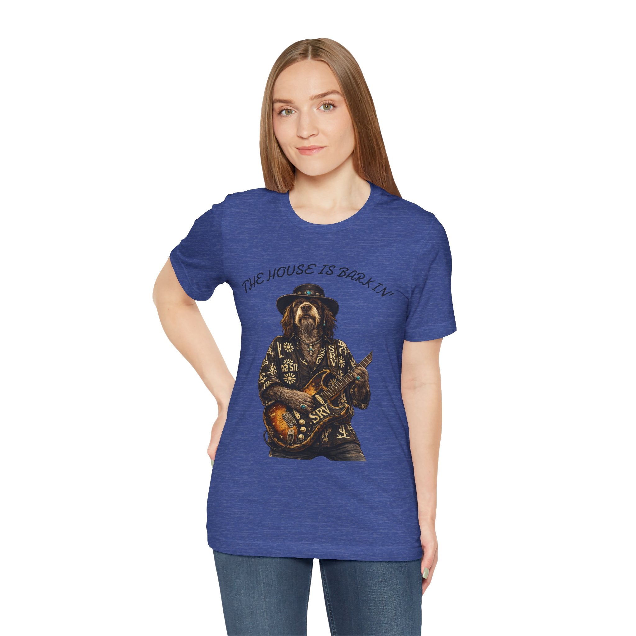 Howlin' Since '83 Vintage Dog Guitar Band Tee — SRV Inspired Rock T-Shirt