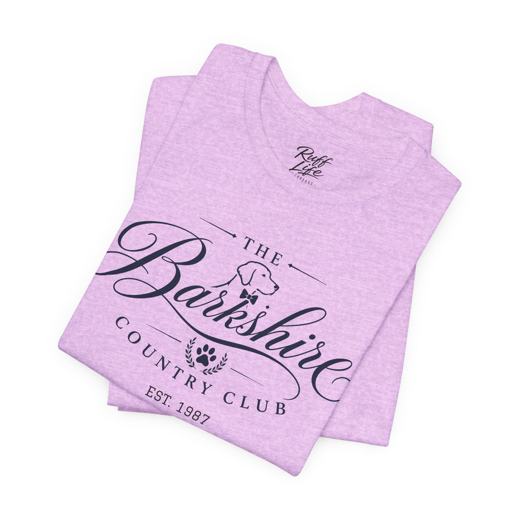 Barkshire Country Club Tee – "The Barkshire" The Original Dog Country Club T-Shirt