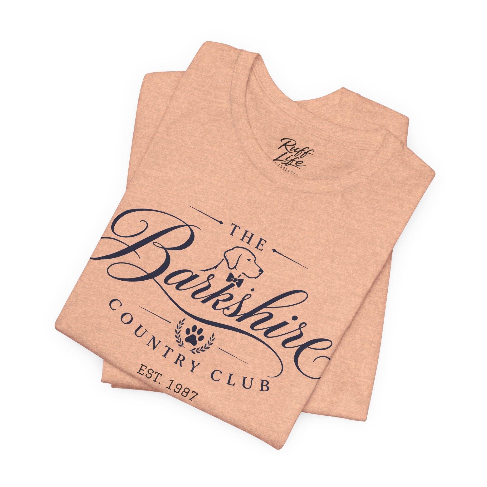 Barkshire Country Club Tee – "The Barkshire" The Original Dog Country Club T-Shirt