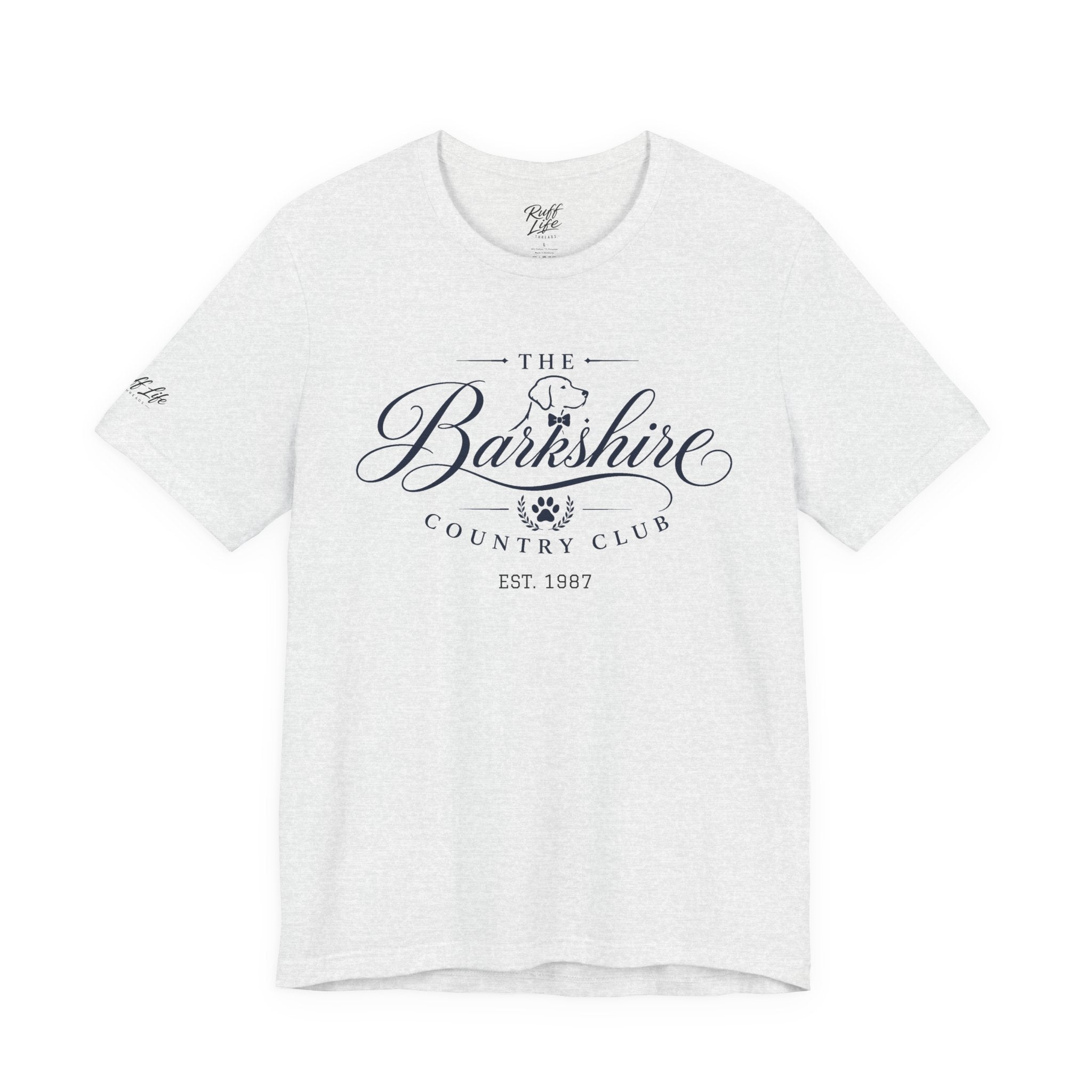 Barkshire Country Club Tee – "The Barkshire" The Original Dog Country Club T-Shirt
