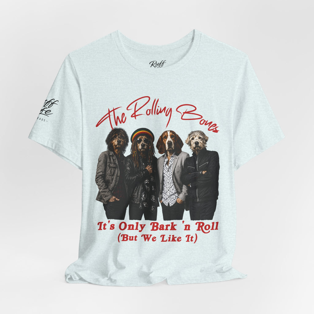 It's Only Bark 'n' Roll Dog Band T-Shirt
