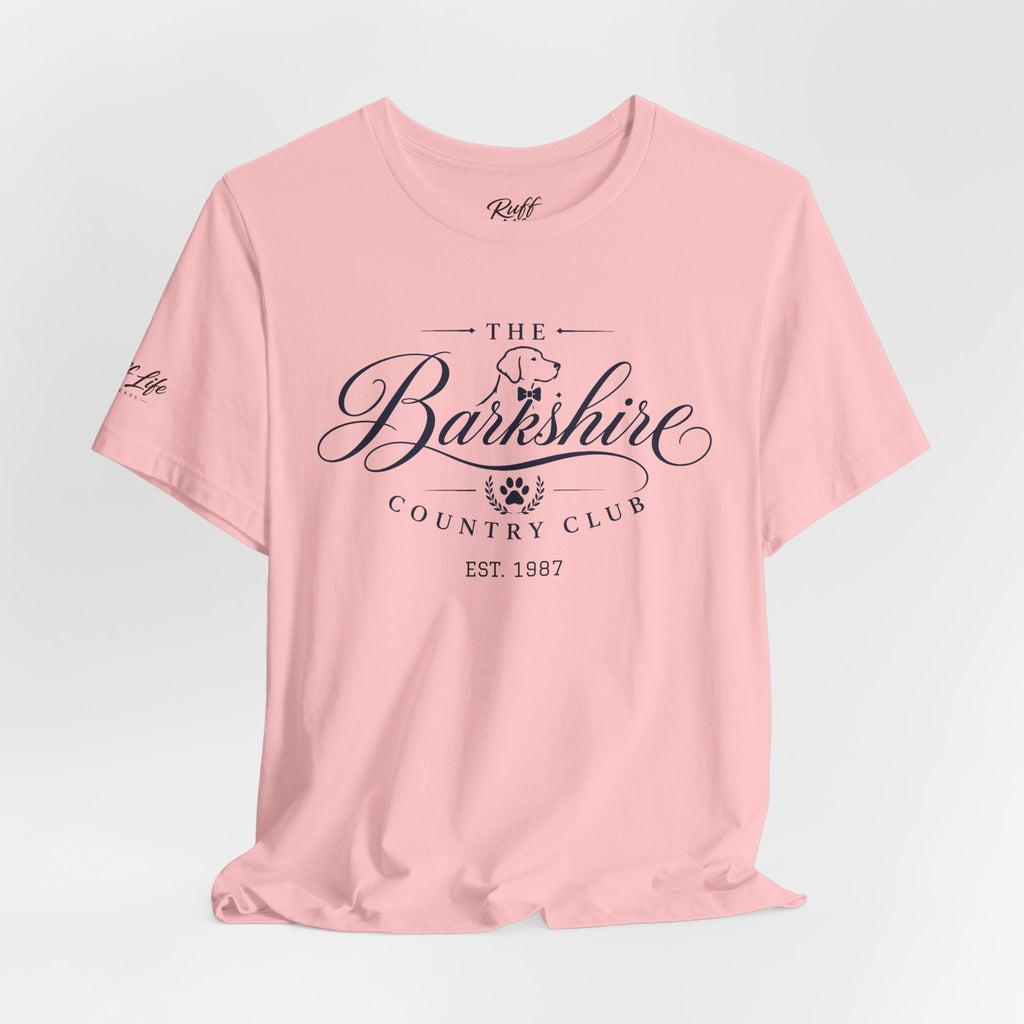 Barkshire Country Club Tee – "The Barkshire" The Original Dog Country Club T-Shirt