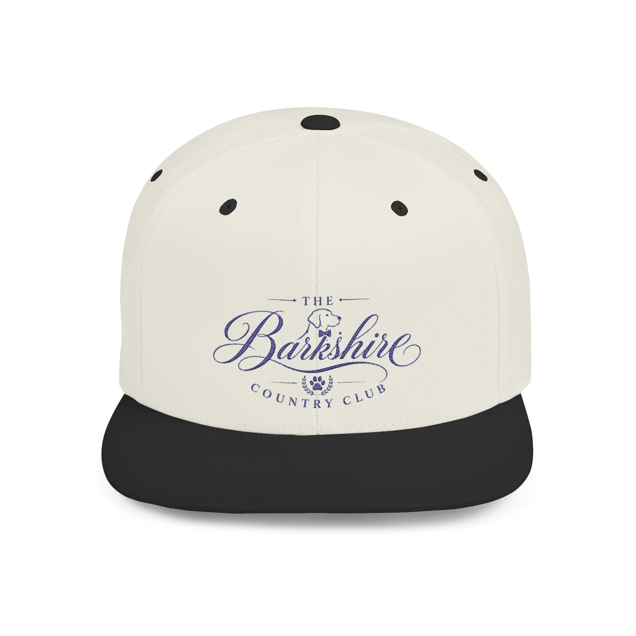 Barkshire Country Club Snapback — Ruff Life Clothing Funny Flat Bill Hat