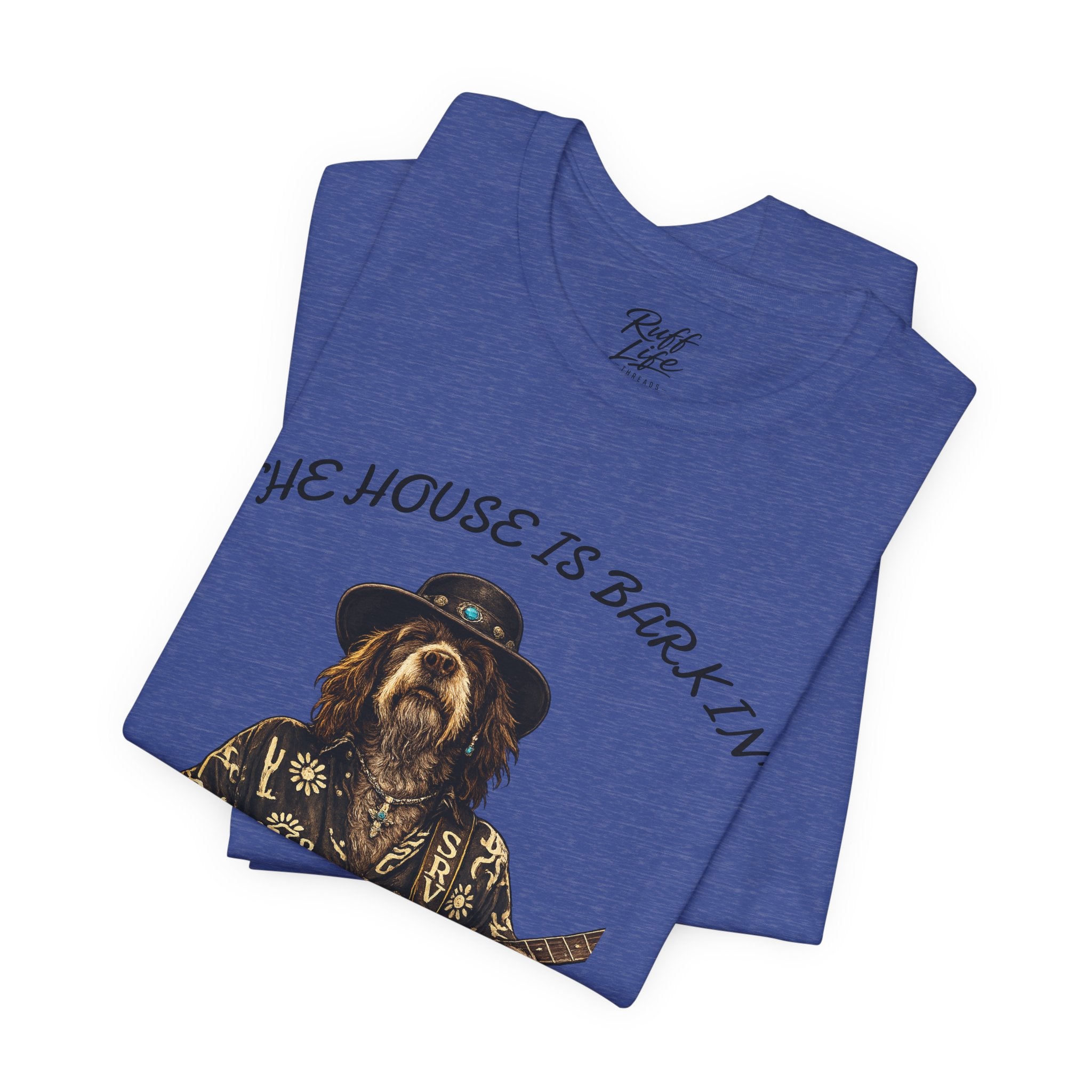 Howlin' Since '83 Vintage Dog Guitar Band Tee — SRV Inspired Rock T-Shirt