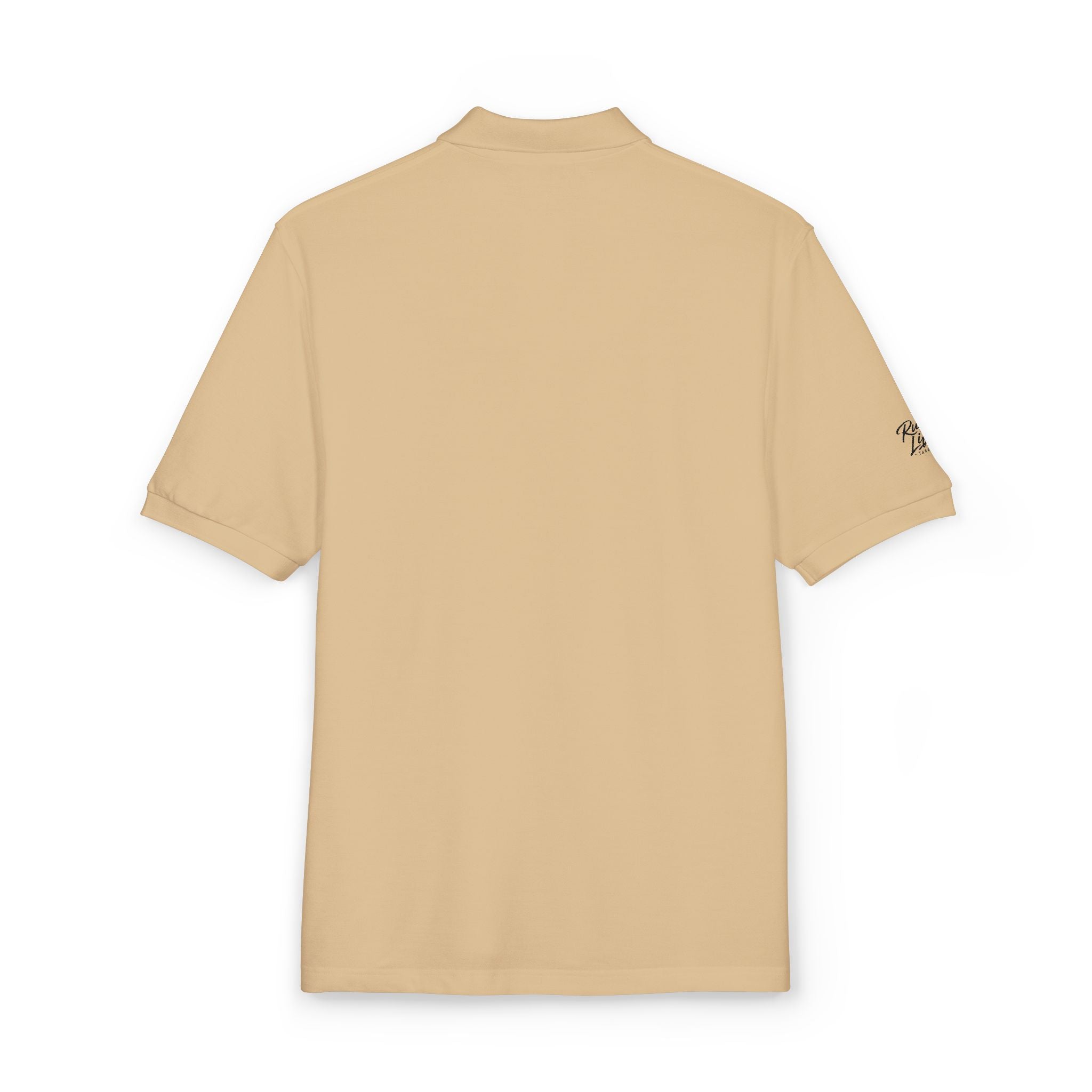 Embroidered "Barkshire Country Club" Golf Polo Shirt — Classic Short-Sleeve Collared Tee