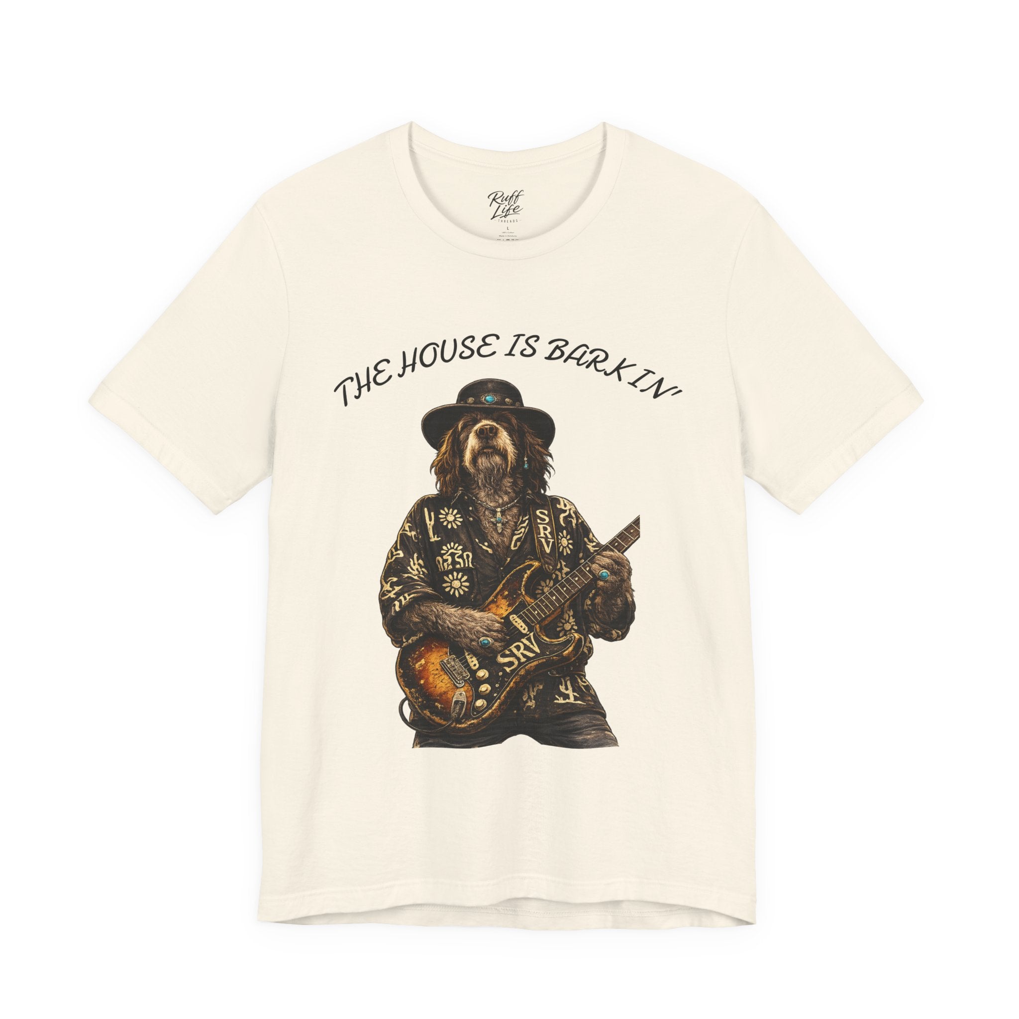 Howlin' Since '83 Vintage Dog Guitar Band Tee — SRV Inspired Rock T-Shirt