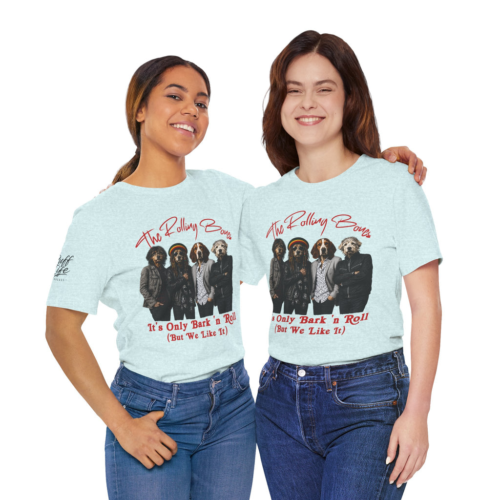 It's Only Bark 'n' Roll Dog Band T-Shirt