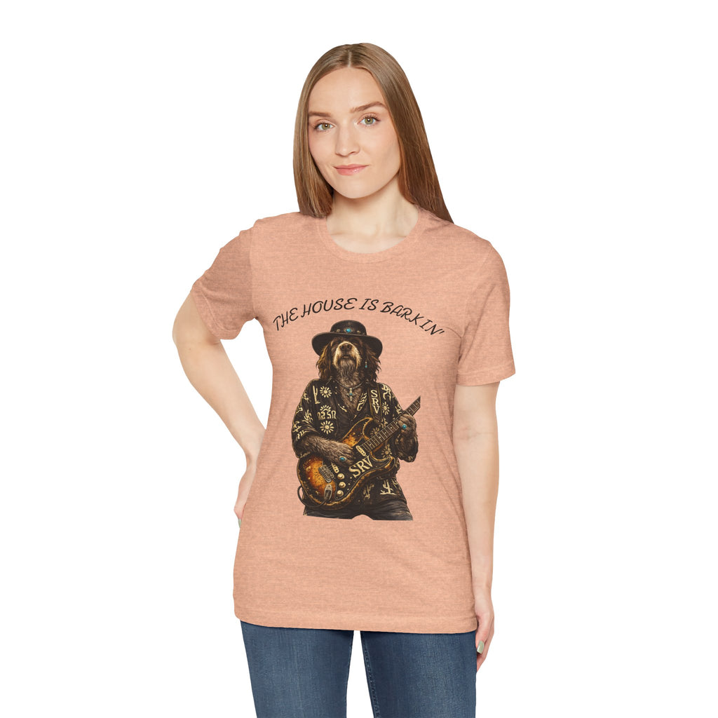 Howlin' Since '83 Vintage Dog Guitar Band Tee — SRV Inspired Rock T-Shirt