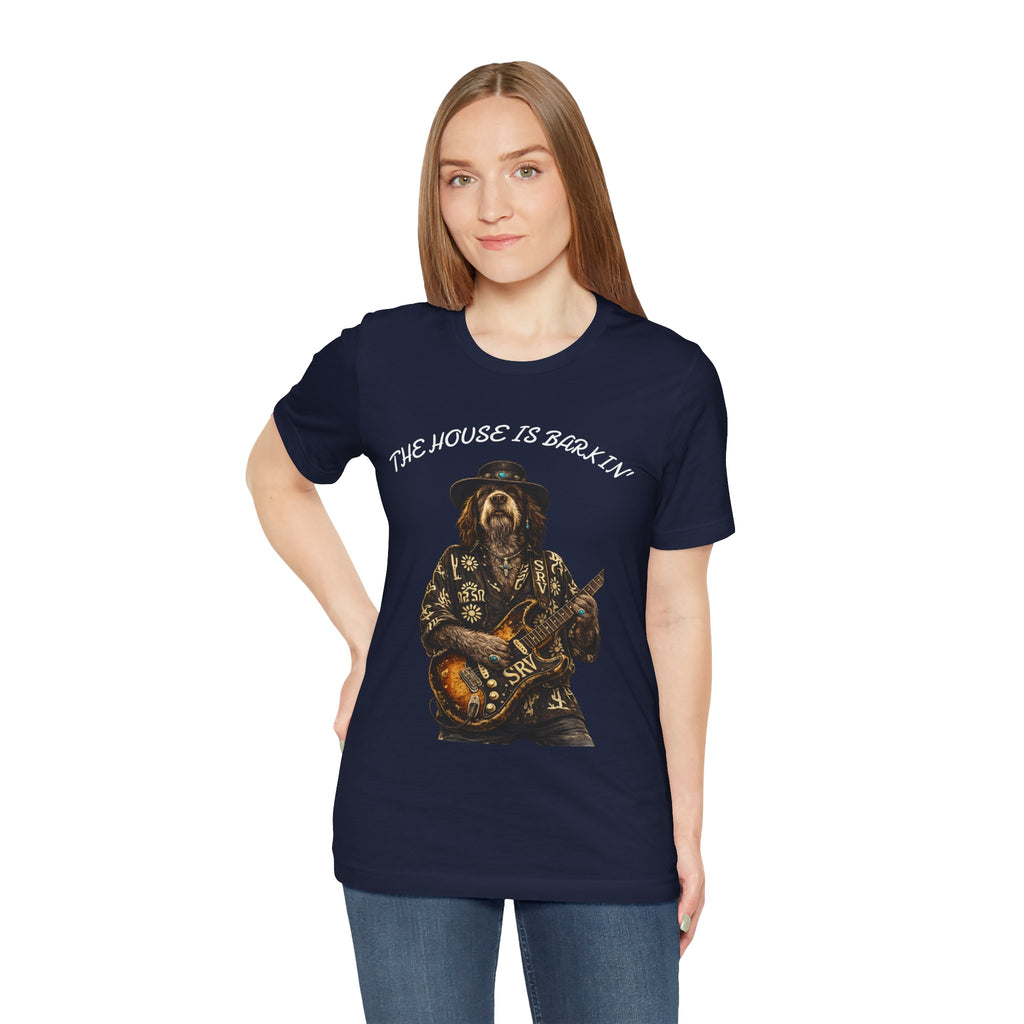 Howlin' Since '83 Vintage Dog Guitar Band Tee — SRV Inspired Rock T-Shirt