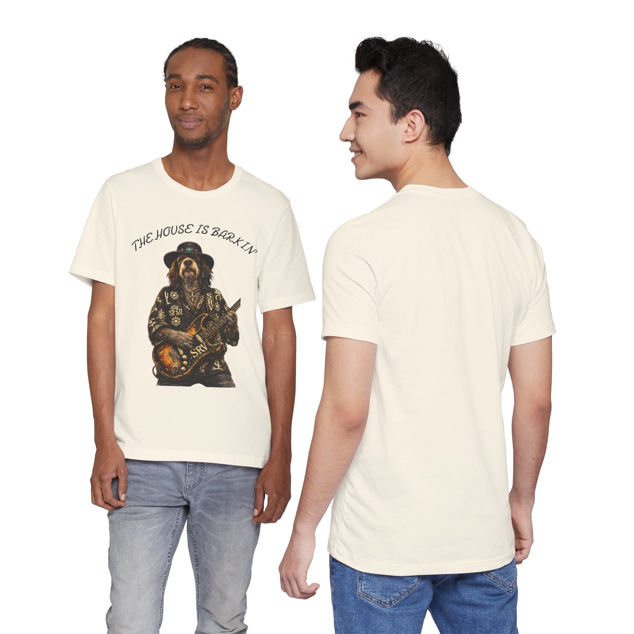 Howlin' Since '83 Vintage Dog Guitar Band Tee — SRV Inspired Rock T-Shirt