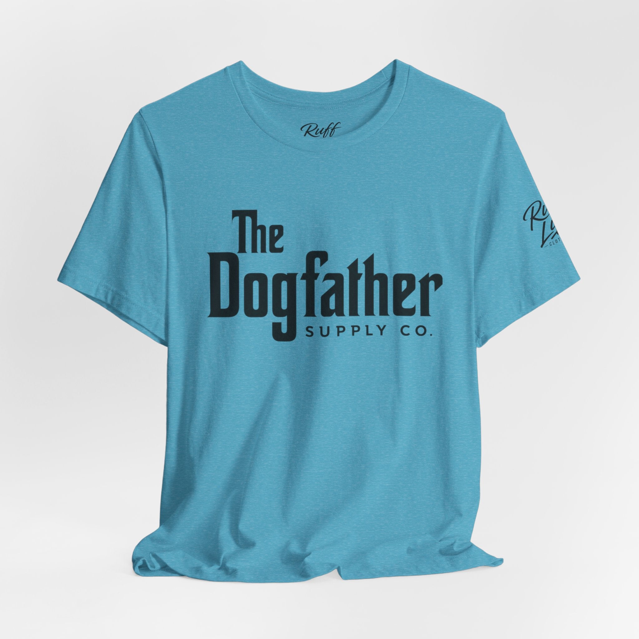 Dogfather T‑Shirt — "Respect the Family, Respect the Food Bowl" Funny Dog Graphic Tee