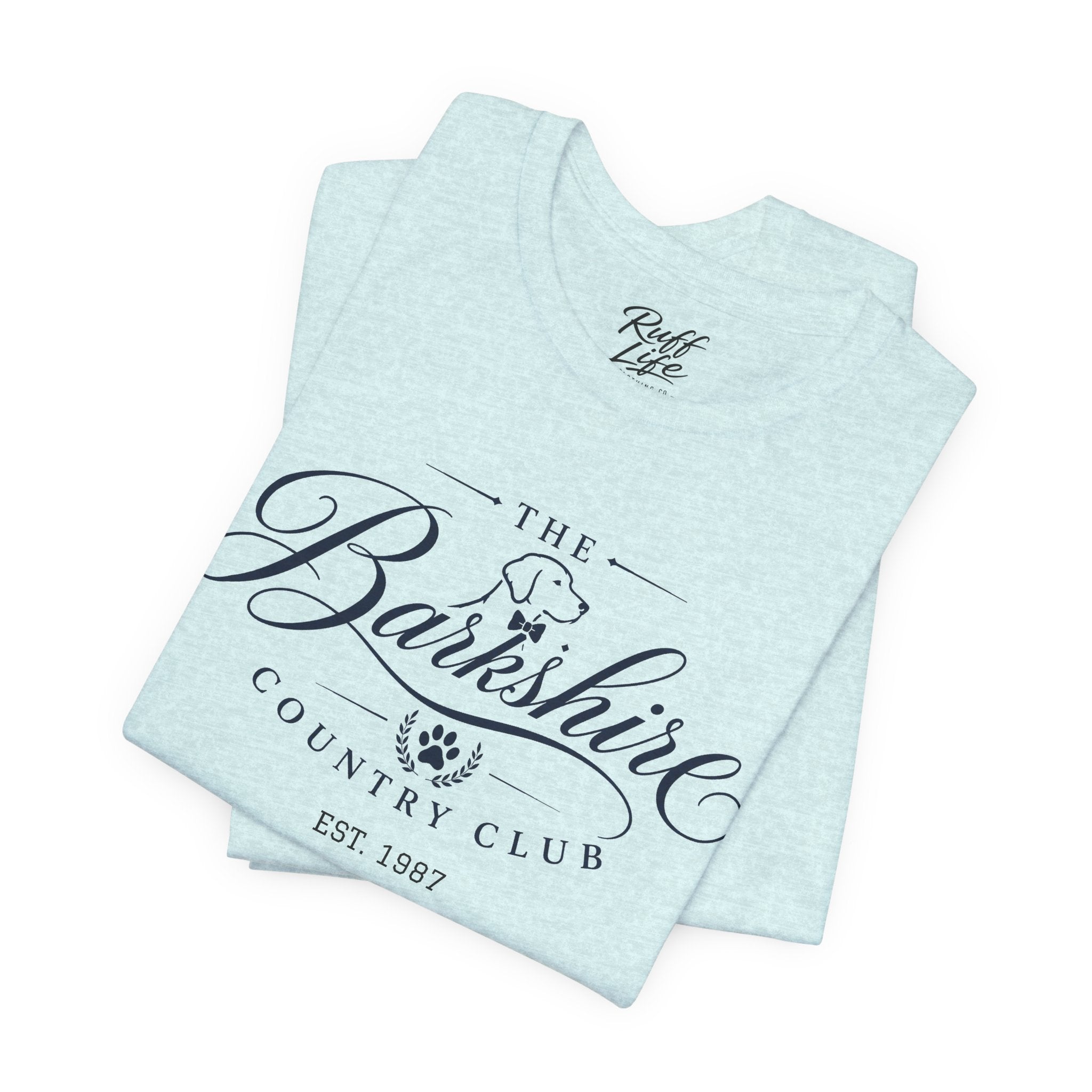 Champagne Problems Dog Tee — "It's a Ruff Life" Novelty Graphic T-Shirt