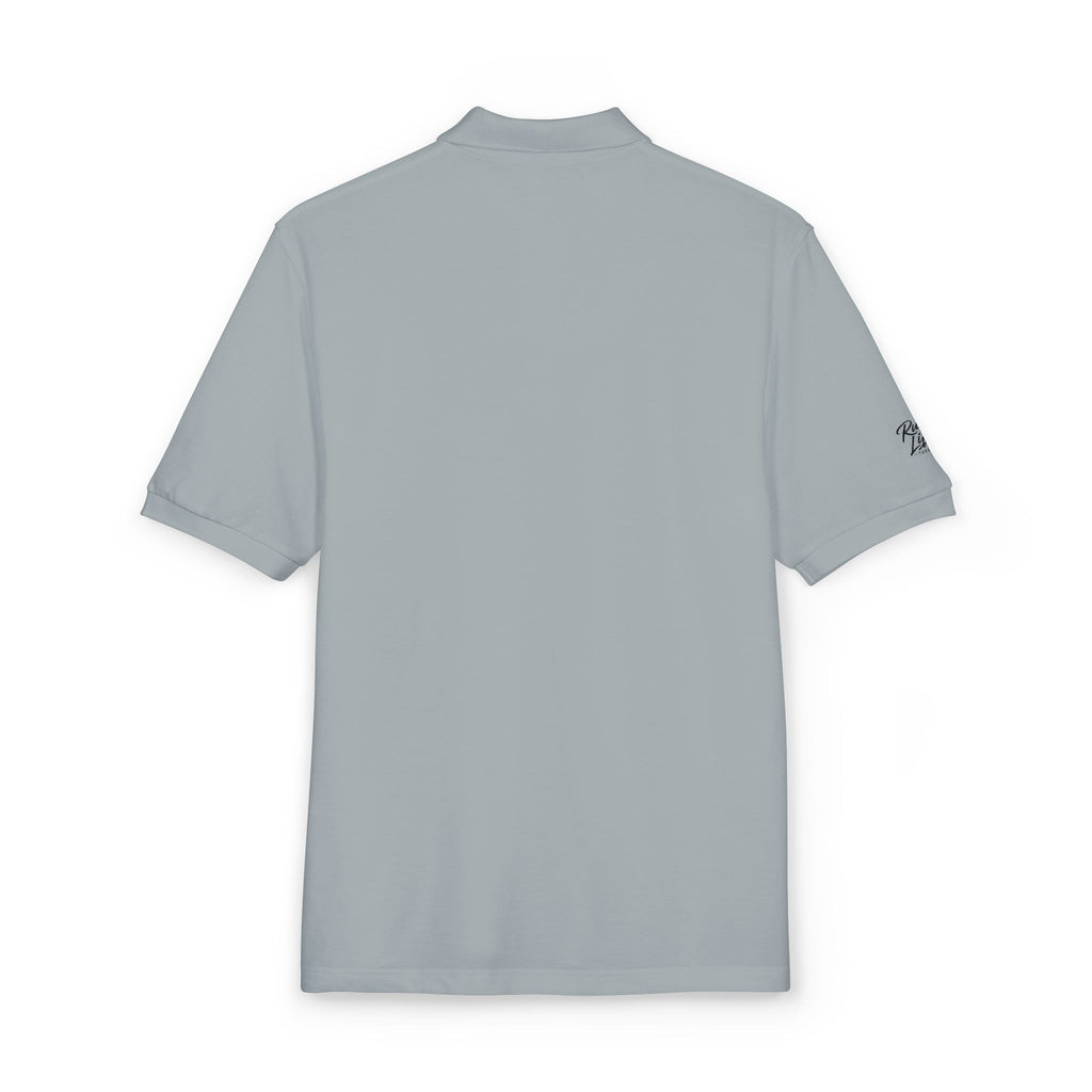 Embroidered "Barkshire Country Club" Golf Polo Shirt — Classic Short-Sleeve Collared Tee