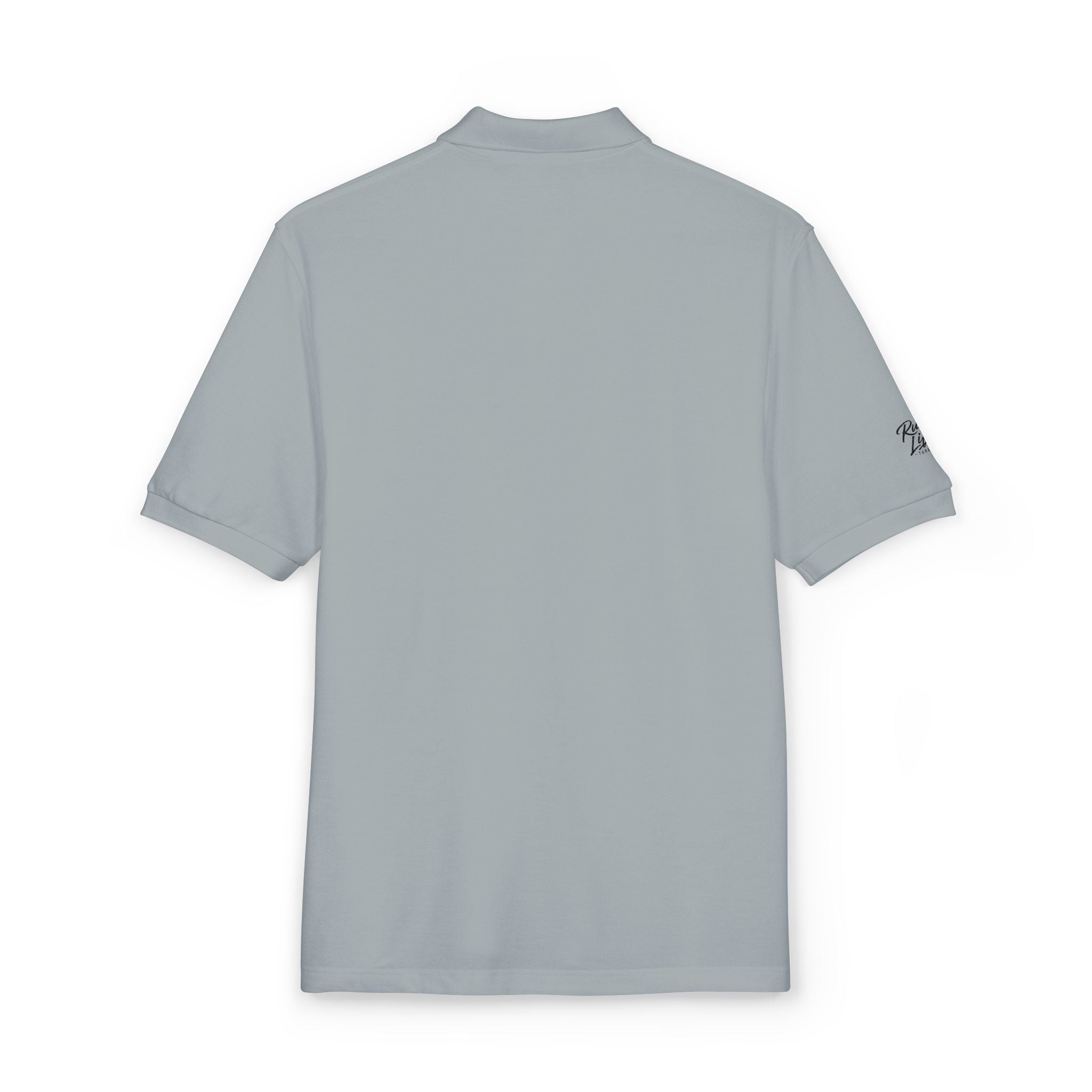 Embroidered "Barkshire Country Club" Golf Polo Shirt — Classic Short-Sleeve Collared Tee