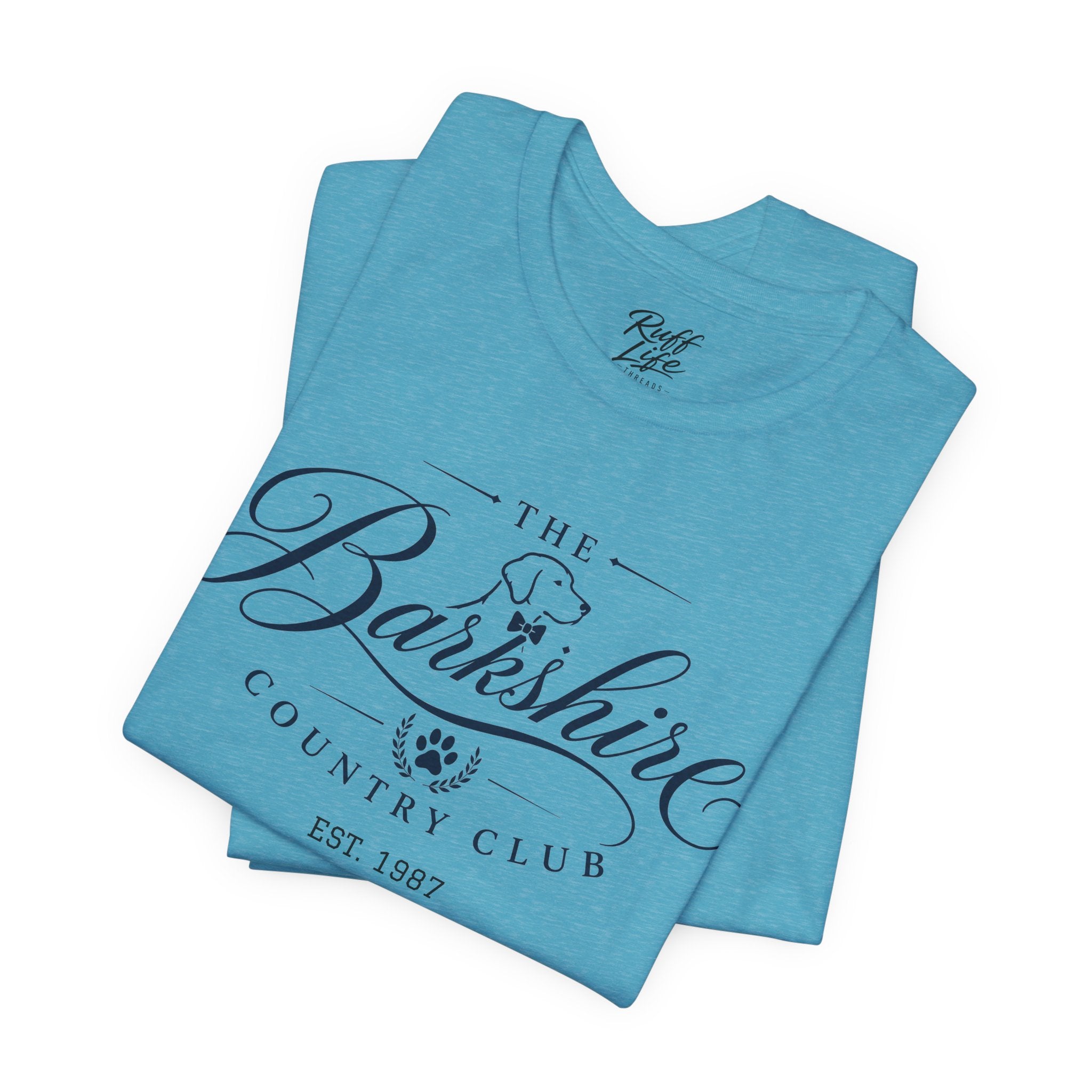Barkshire Country Club Tee – "The Barkshire" The Original Dog Country Club T-Shirt