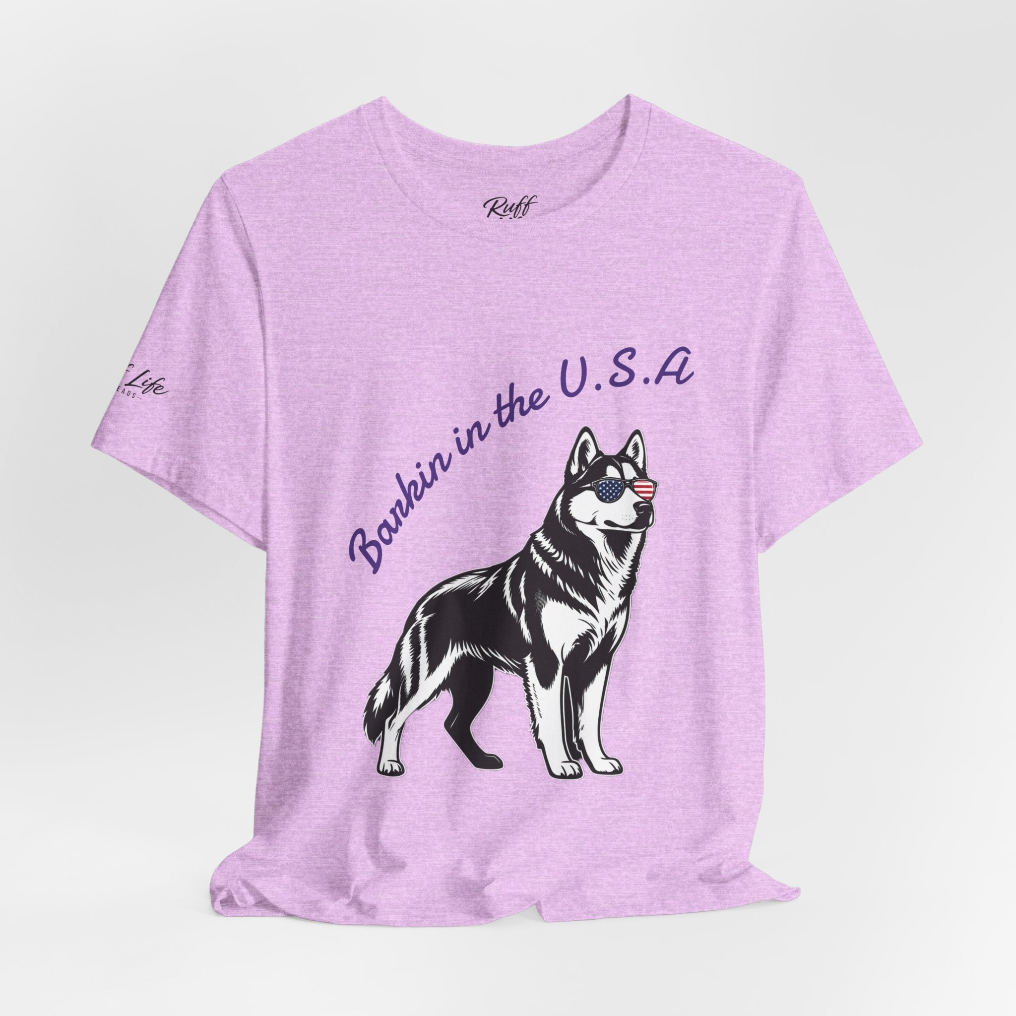 Barkin' in the USA Dog T-Shirt — Funny Patriotic Pup Tee
