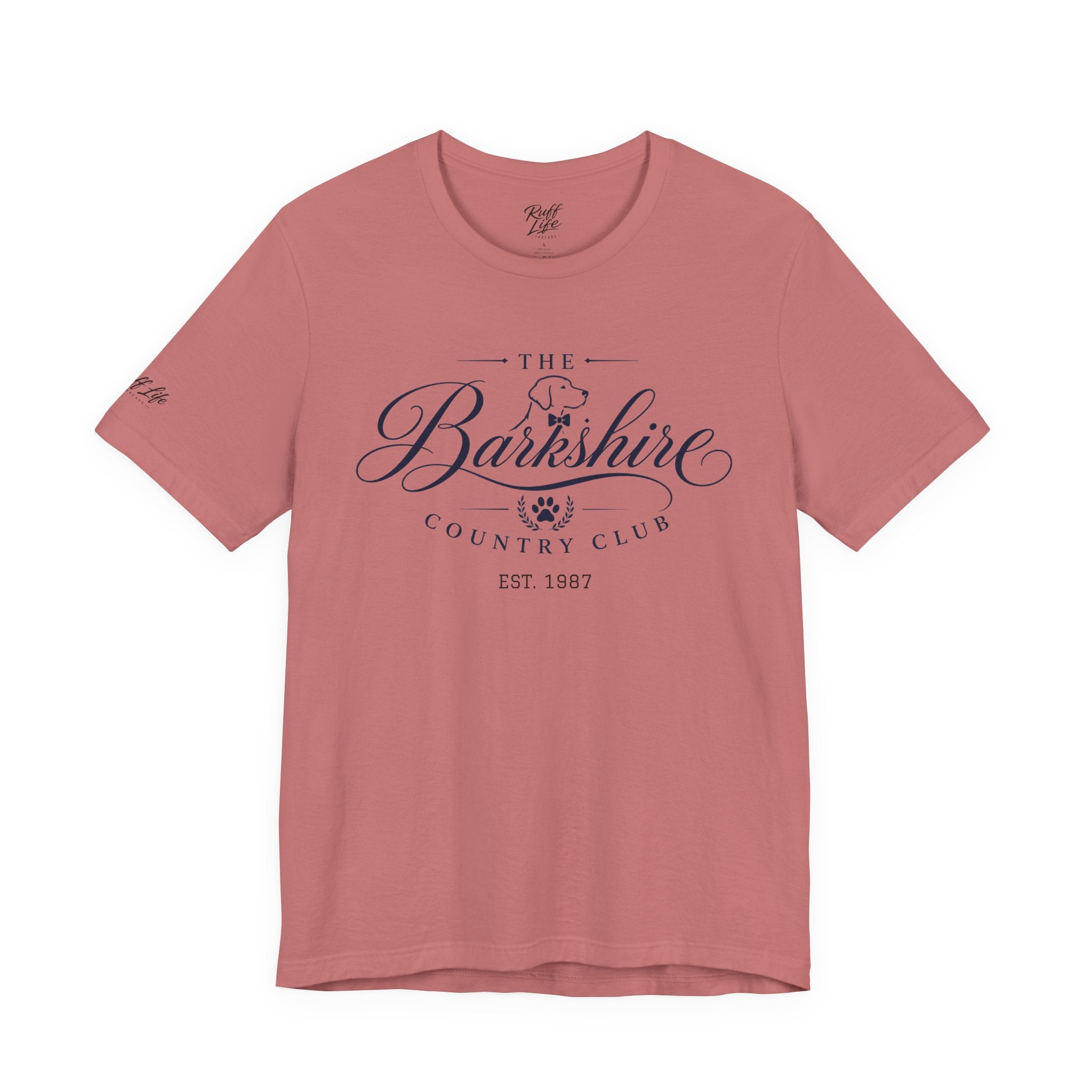 Barkshire Country Club Tee – "The Barkshire" The Original Dog Country Club T-Shirt