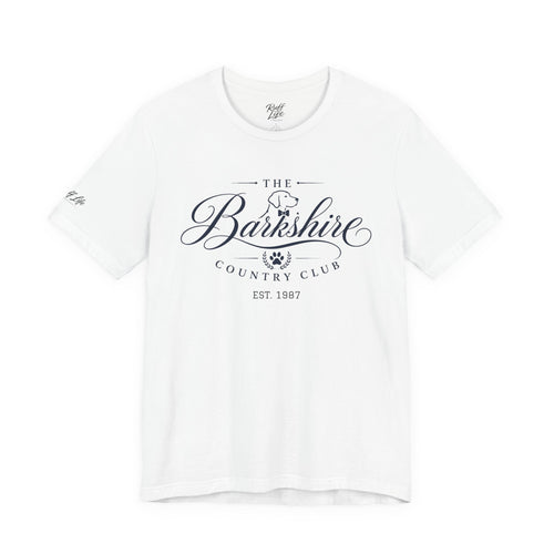 Barkshire Country Club Tee – "The Barkshire" The Original Dog Country Club T-Shirt