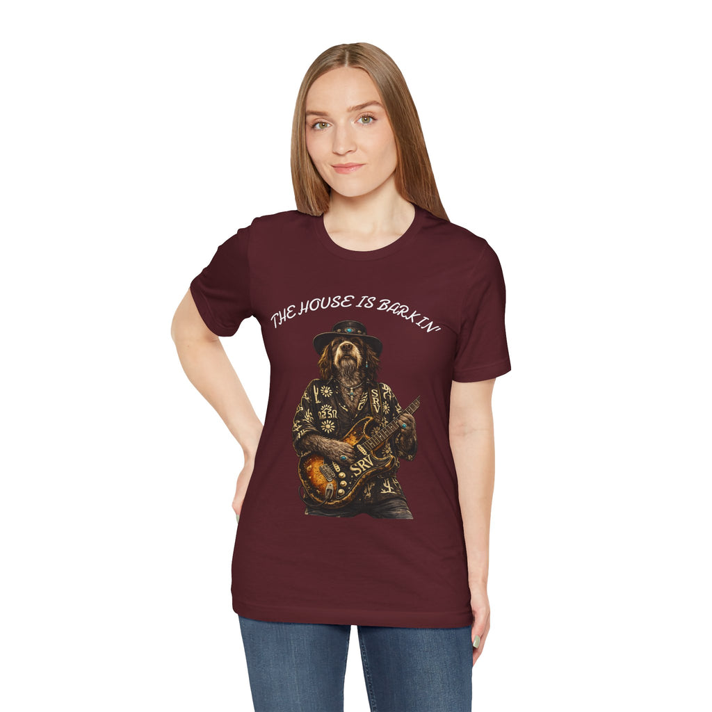 Howlin' Since '83 Vintage Dog Guitar Band Tee — SRV Inspired Rock T-Shirt