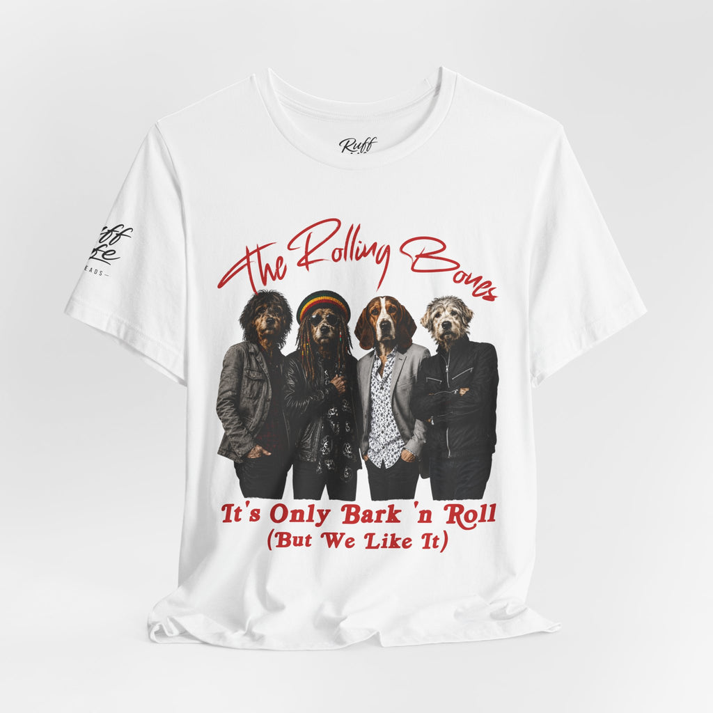 It's Only Bark 'n' Roll Dog Band T-Shirt