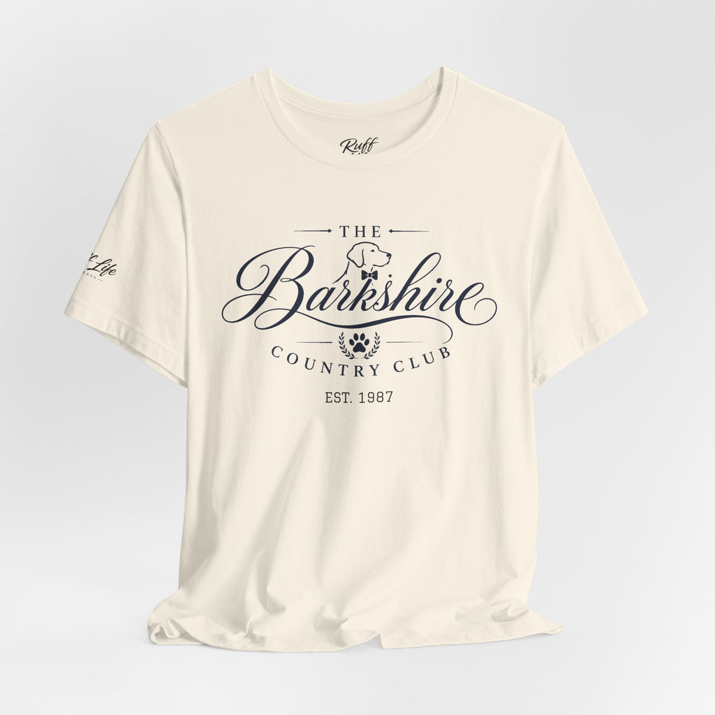 Barkshire Country Club Tee – "The Barkshire" The Original Dog Country Club T-Shirt