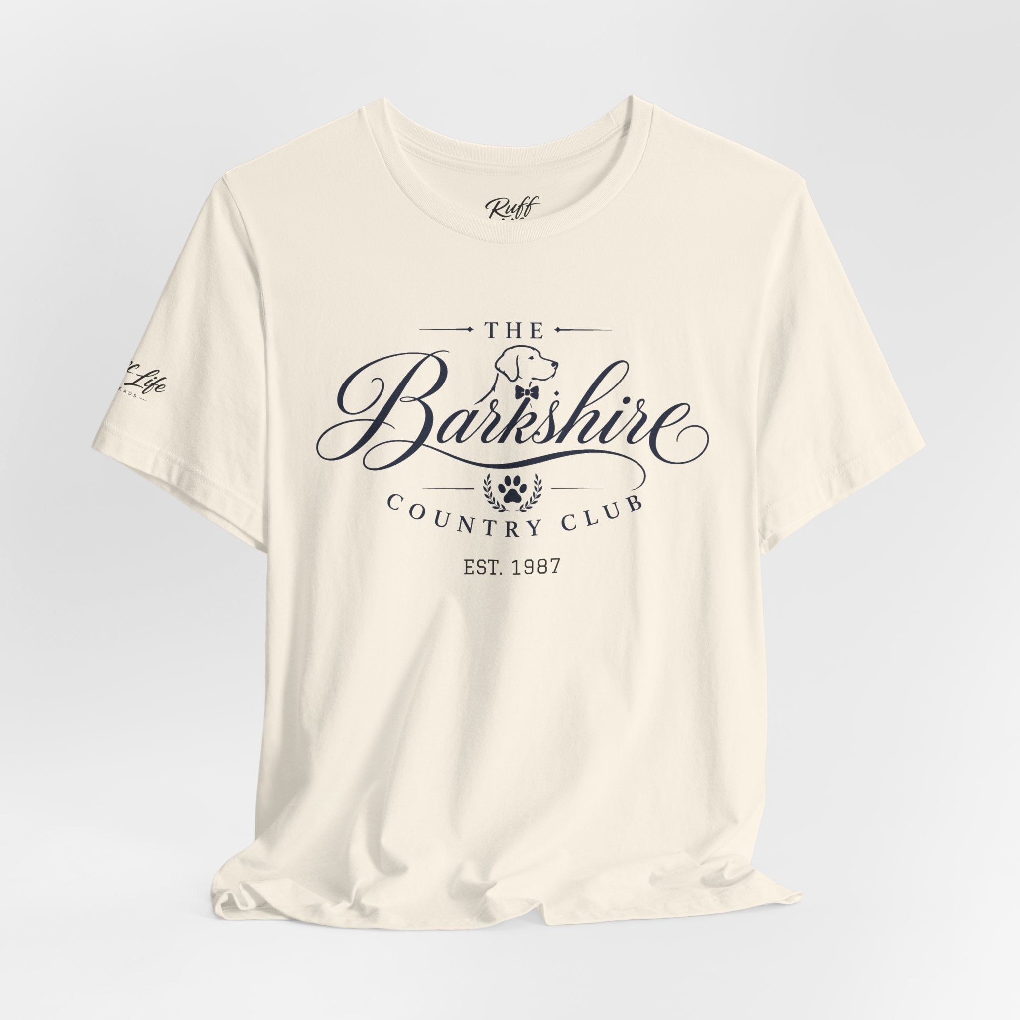 Barkshire Country Club Tee – "The Barkshire" The Original Dog Country Club T-Shirt