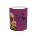 Barkshire CC - Ceramic Coffee Mug – Dog Lover Wine & Oyster Design (11oz, 15oz)