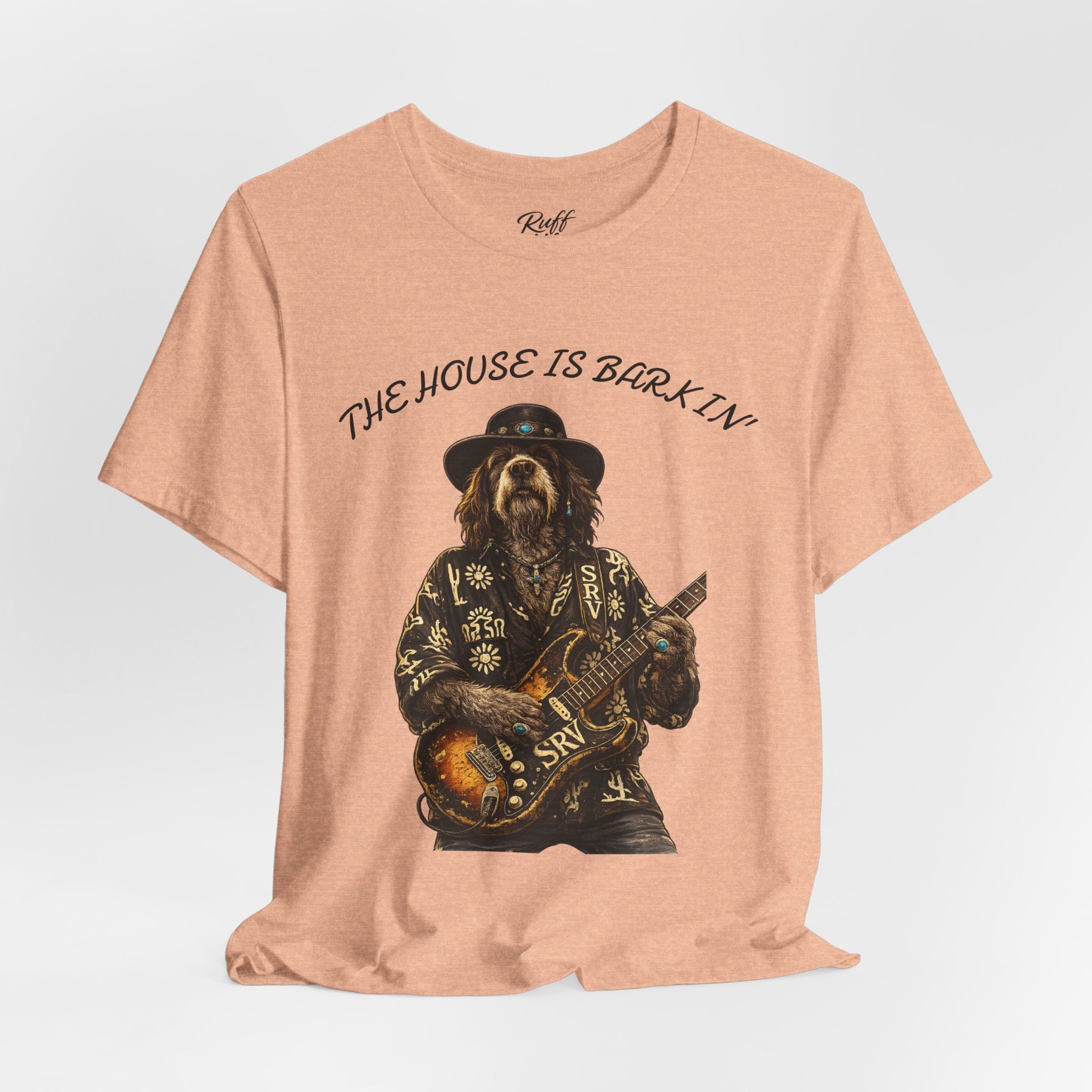 Howlin' Since '83 Vintage Dog Guitar Band Tee — SRV Inspired Rock T-Shirt