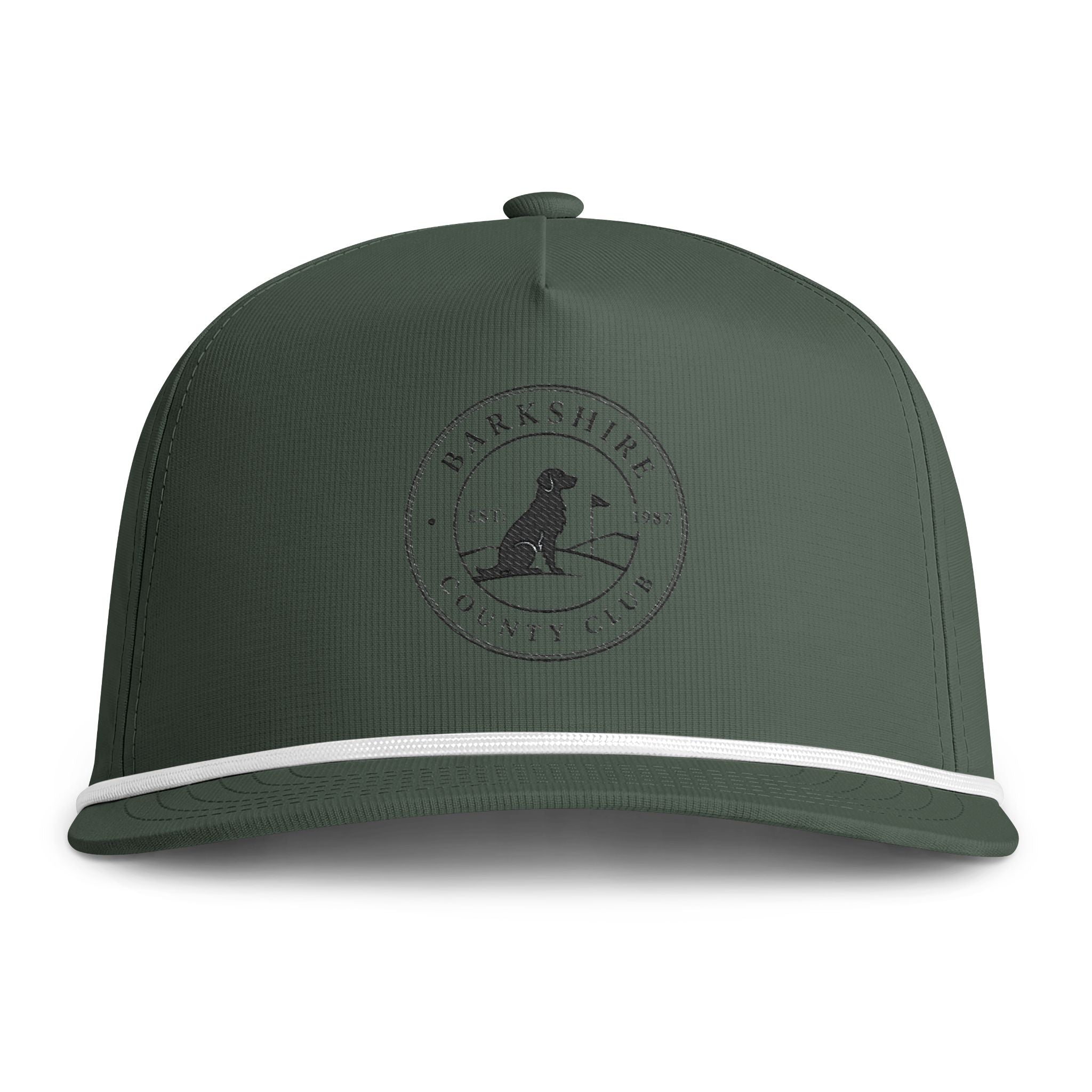 Barkshire Country Club Golf Dog Hat — Rope Cap (Sunwashed)