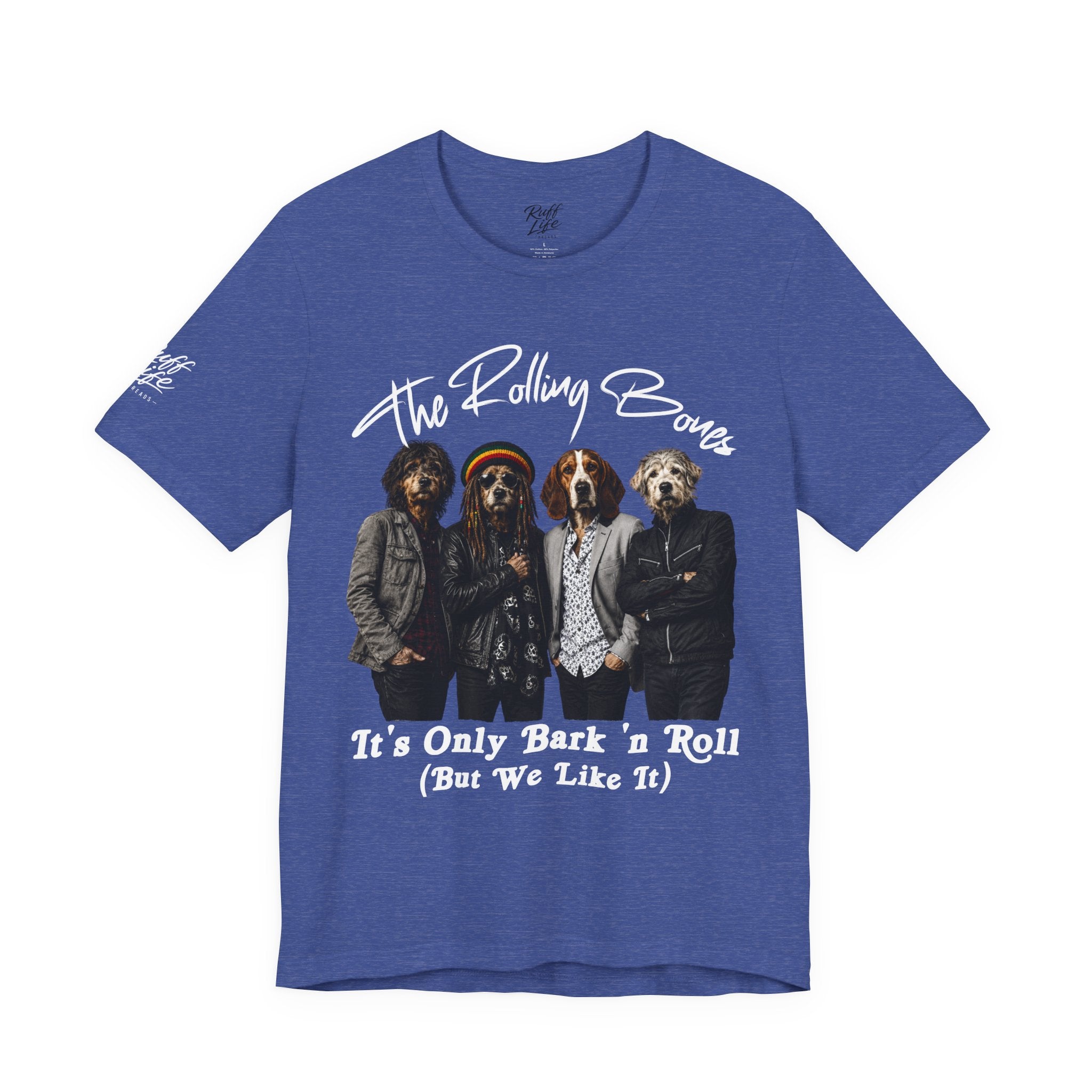 It's Only Bark 'n' Roll Dog Band T-Shirt