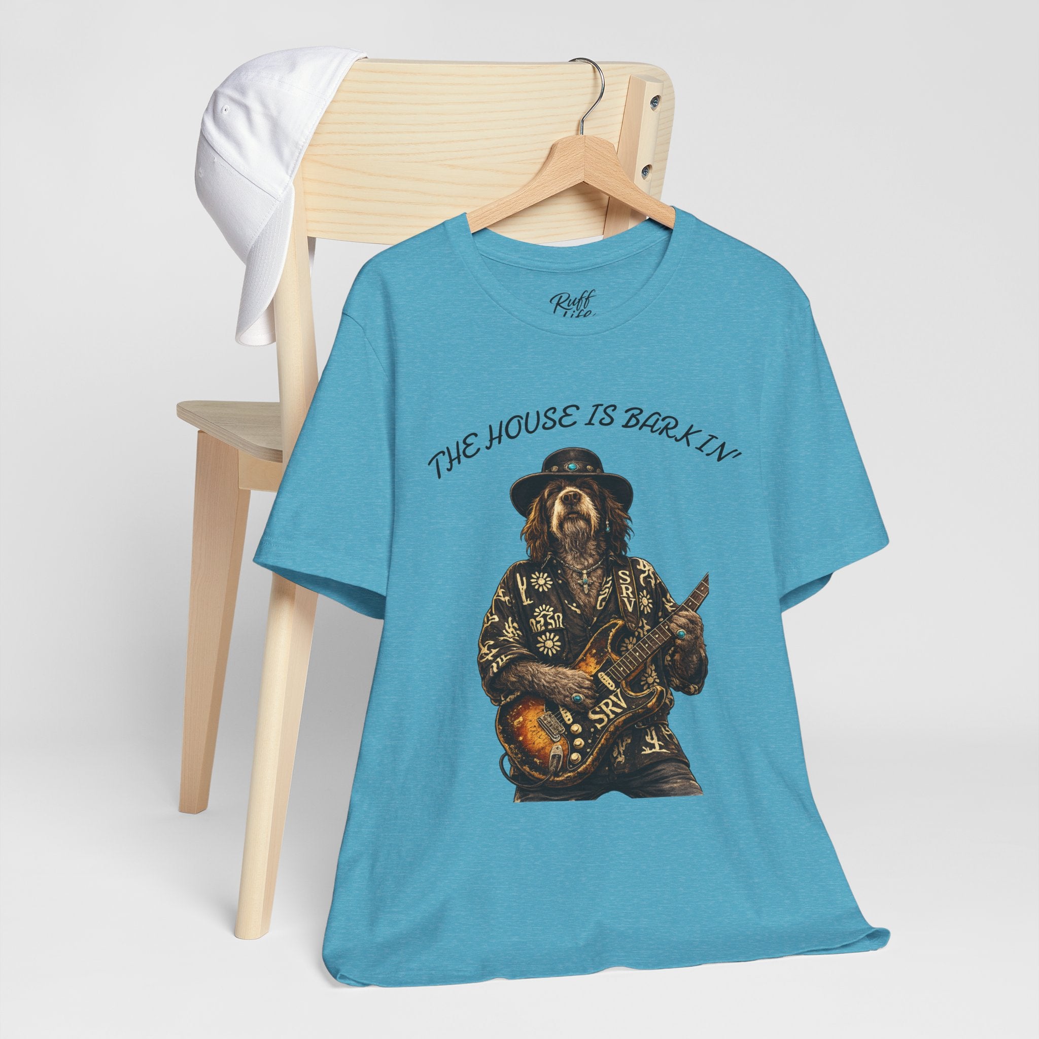 Howlin' Since '83 Vintage Dog Guitar Band Tee — SRV Inspired Rock T-Shirt