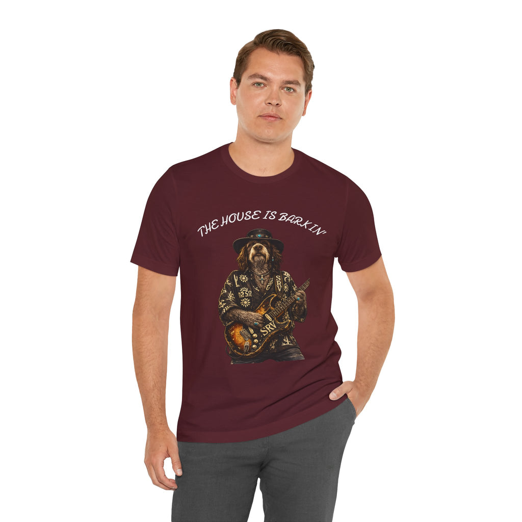 Howlin' Since '83 Vintage Dog Guitar Band Tee — SRV Inspired Rock T-Shirt