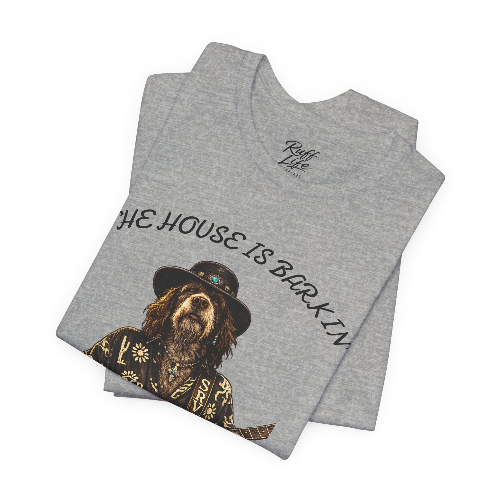 Howlin' Since '83 Vintage Dog Guitar Band Tee — SRV Inspired Rock T-Shirt