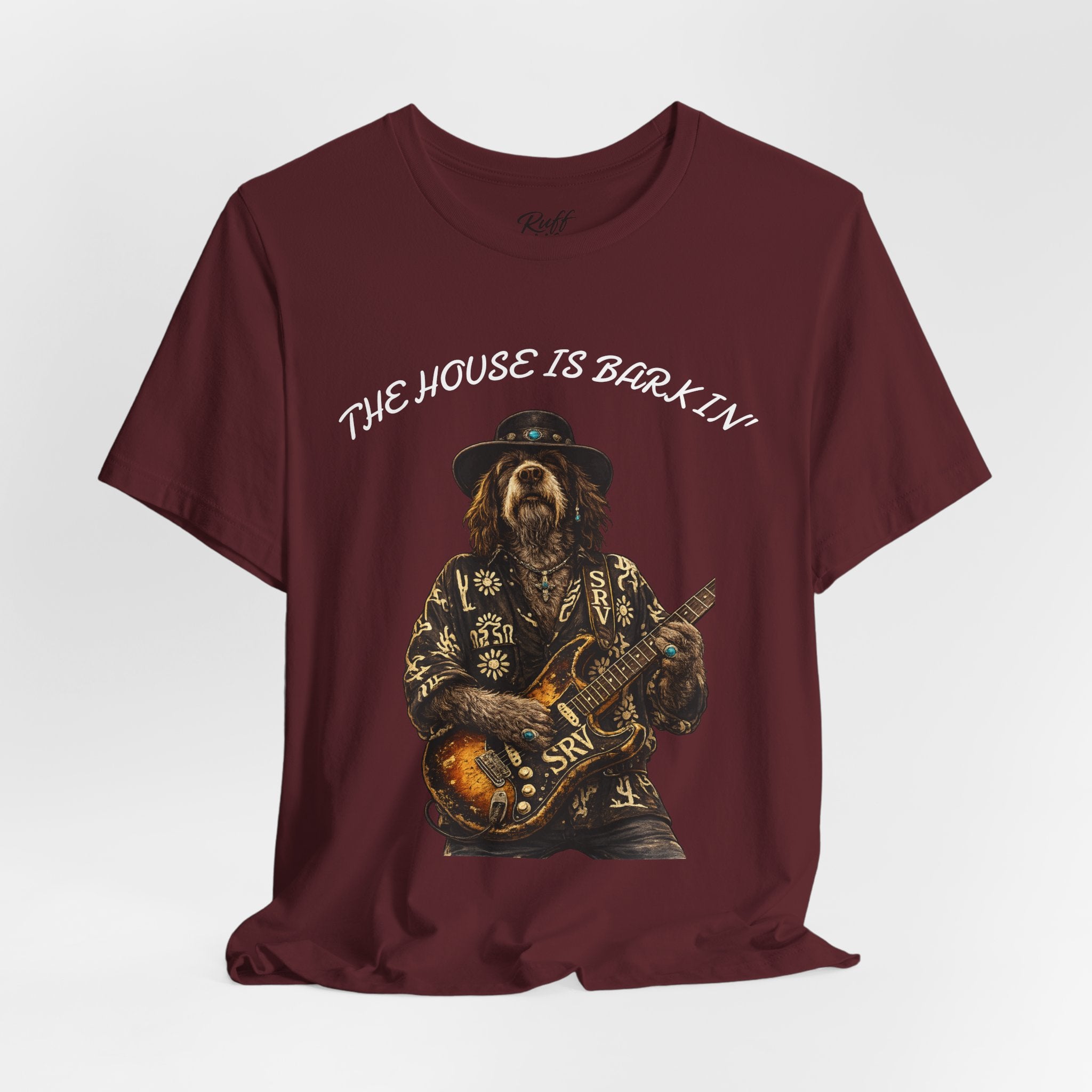 Howlin' Since '83 Vintage Dog Guitar Band Tee — SRV Inspired Rock T-Shirt