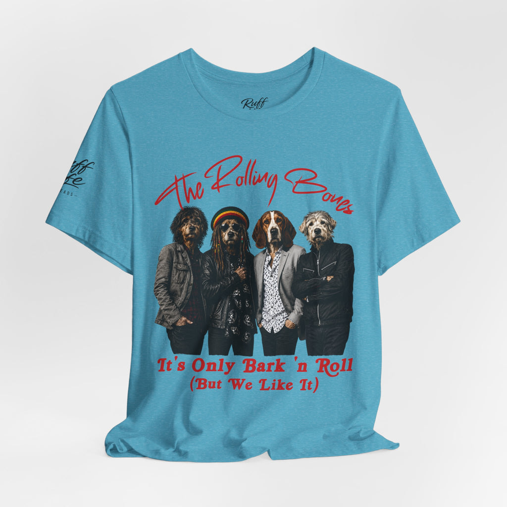 It's Only Bark 'n' Roll Dog Band T-Shirt