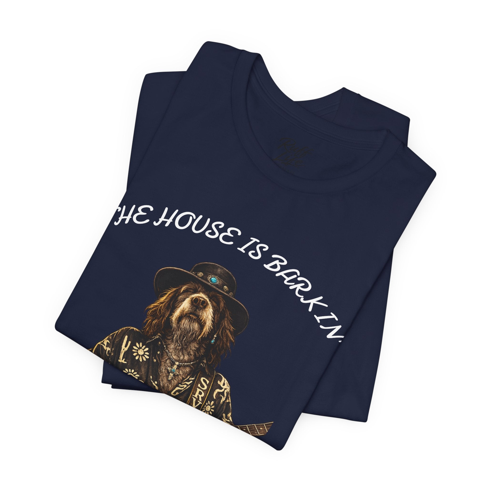 Howlin' Since '83 Vintage Dog Guitar Band Tee — SRV Inspired Rock T-Shirt