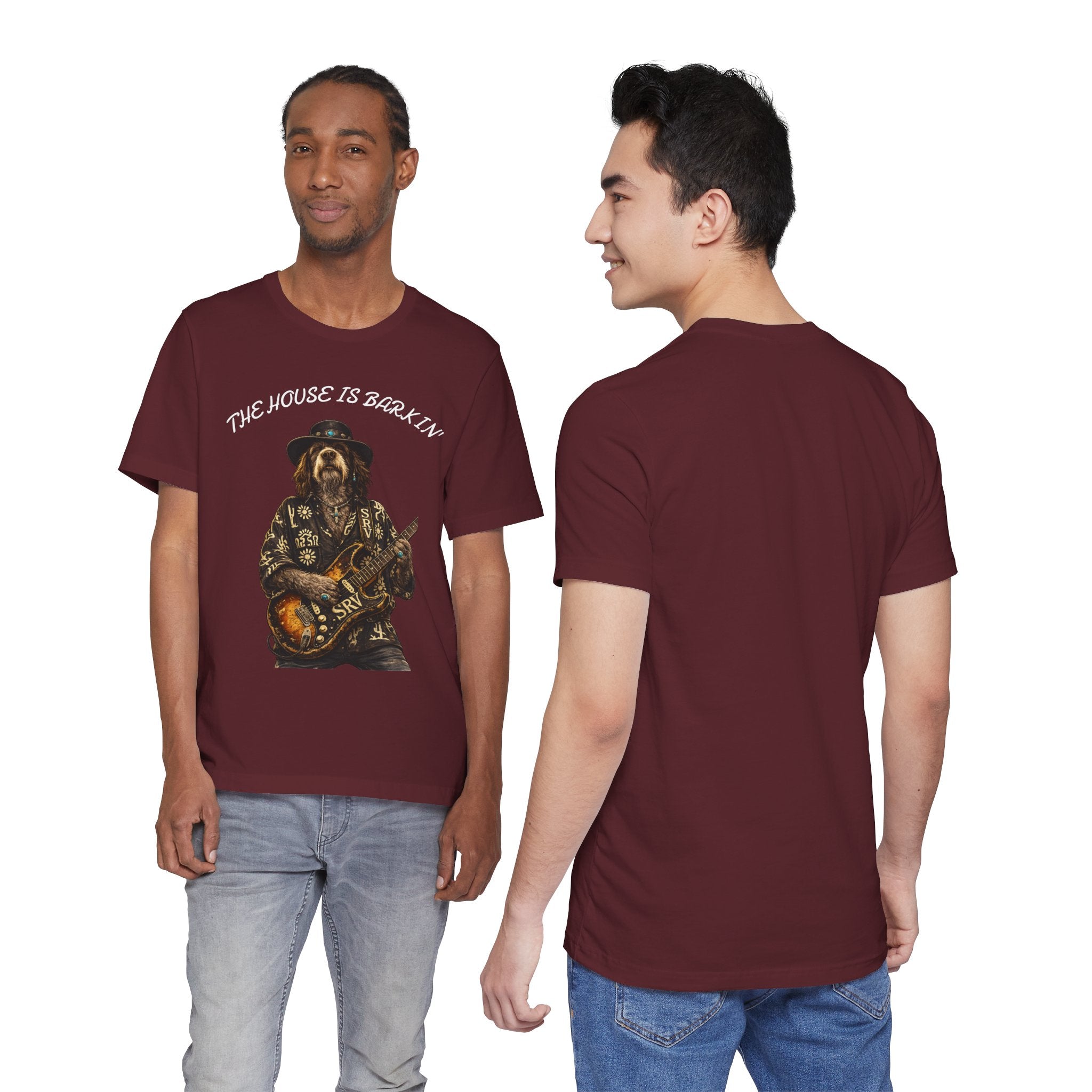 Howlin' Since '83 Vintage Dog Guitar Band Tee — SRV Inspired Rock T-Shirt