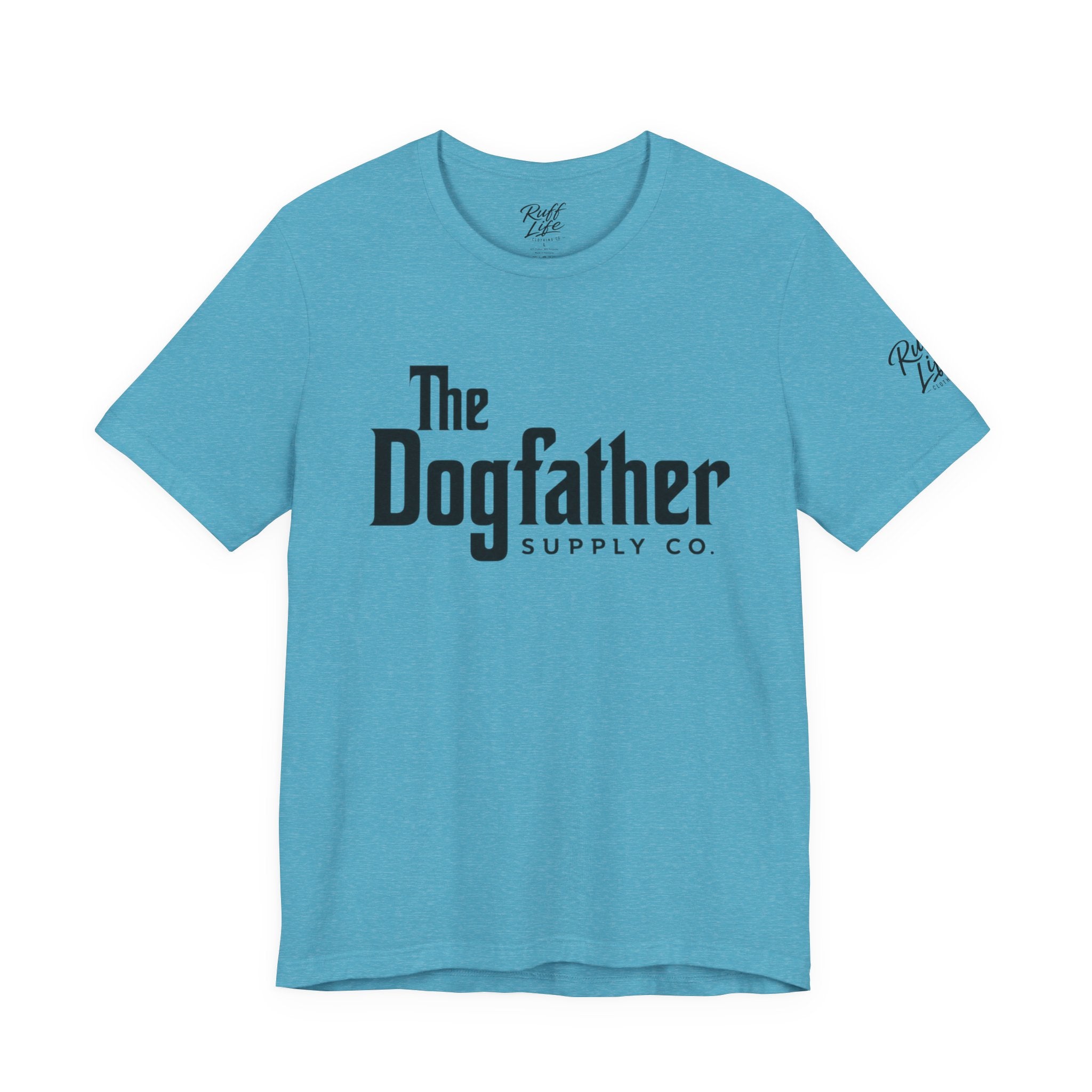 Dogfather T‑Shirt — "Respect the Family, Respect the Food Bowl" Funny Dog Graphic Tee