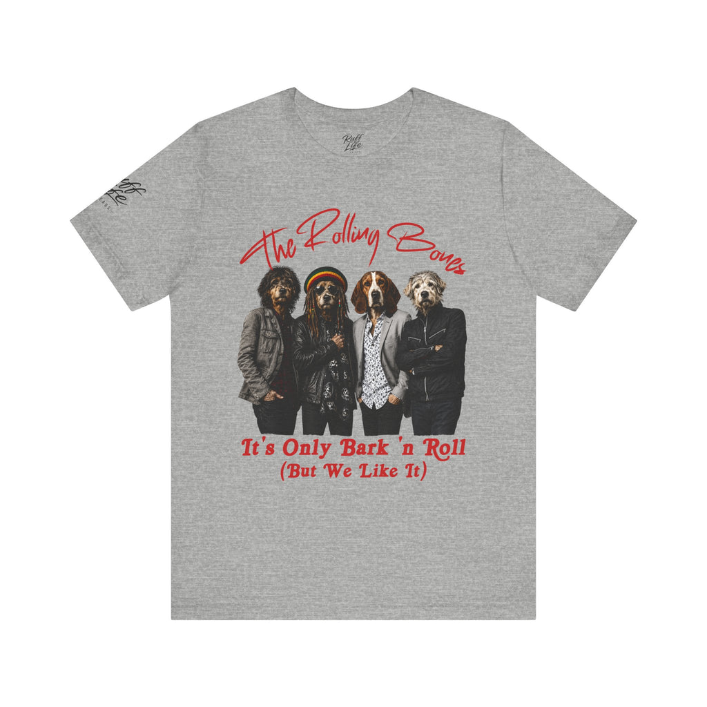 It's Only Bark 'n' Roll Dog Band T-Shirt