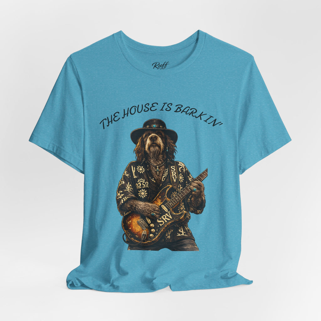 Howlin' Since '83 Vintage Dog Guitar Band Tee — SRV Inspired Rock T-Shirt