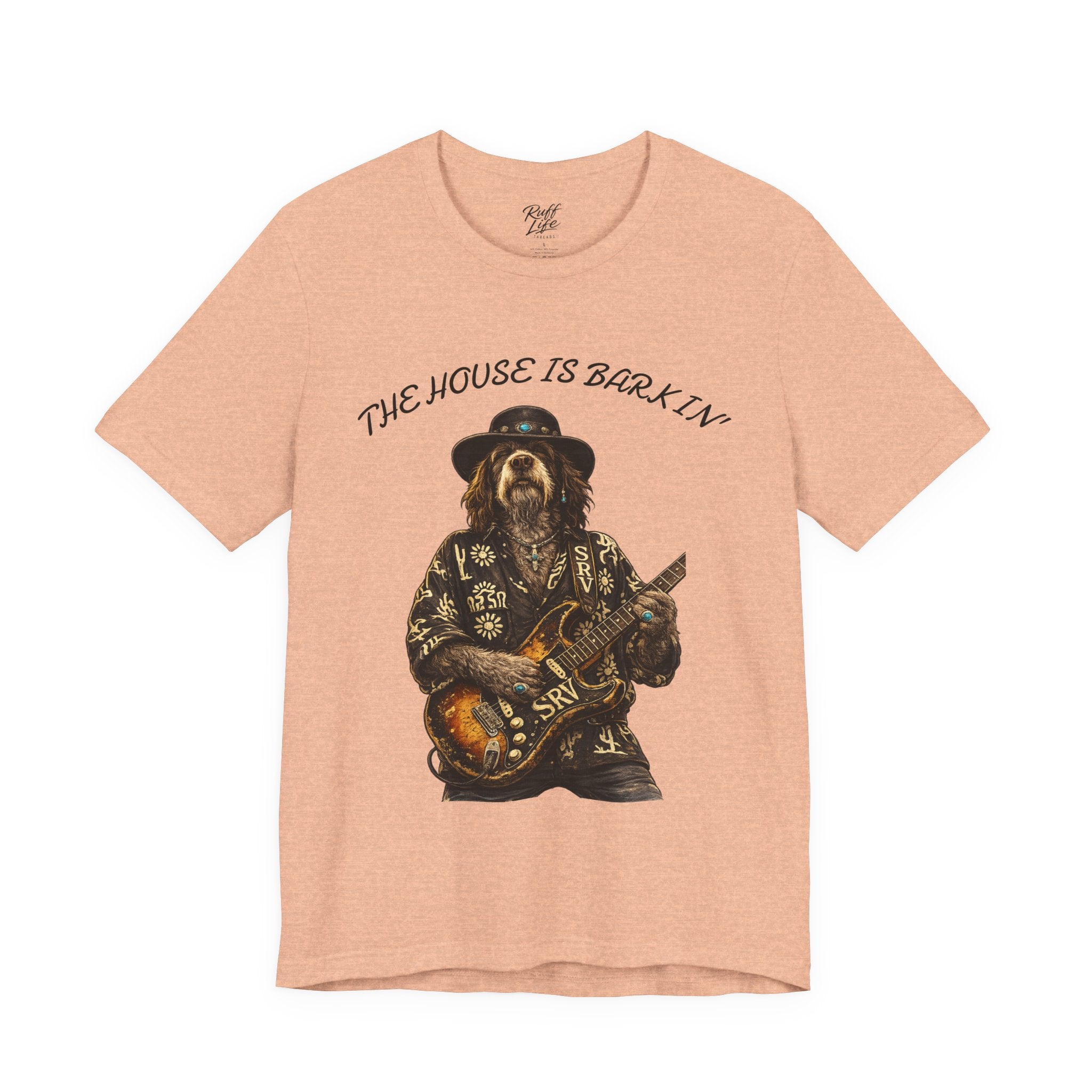 Howlin' Since '83 Vintage Dog Guitar Band Tee — SRV Inspired Rock T-Shirt