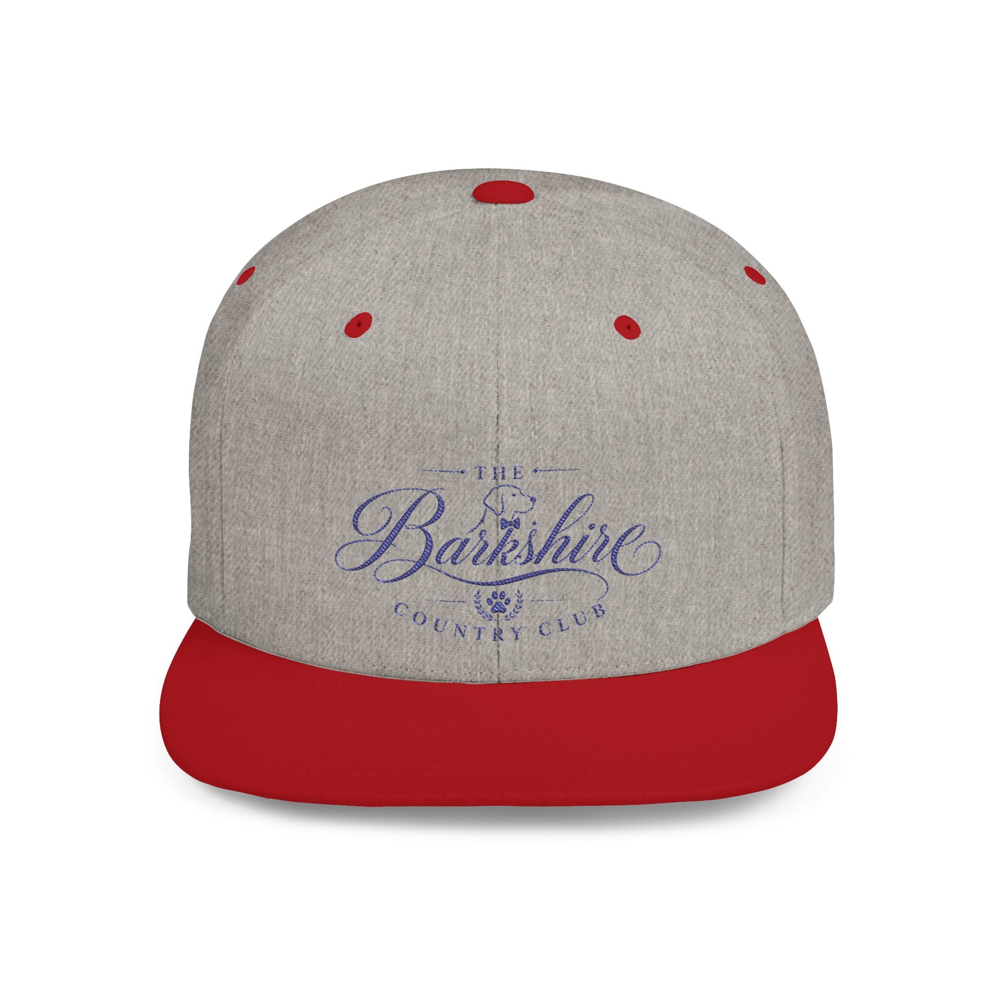 Barkshire Country Club Snapback — Ruff Life Clothing Funny Flat Bill Hat