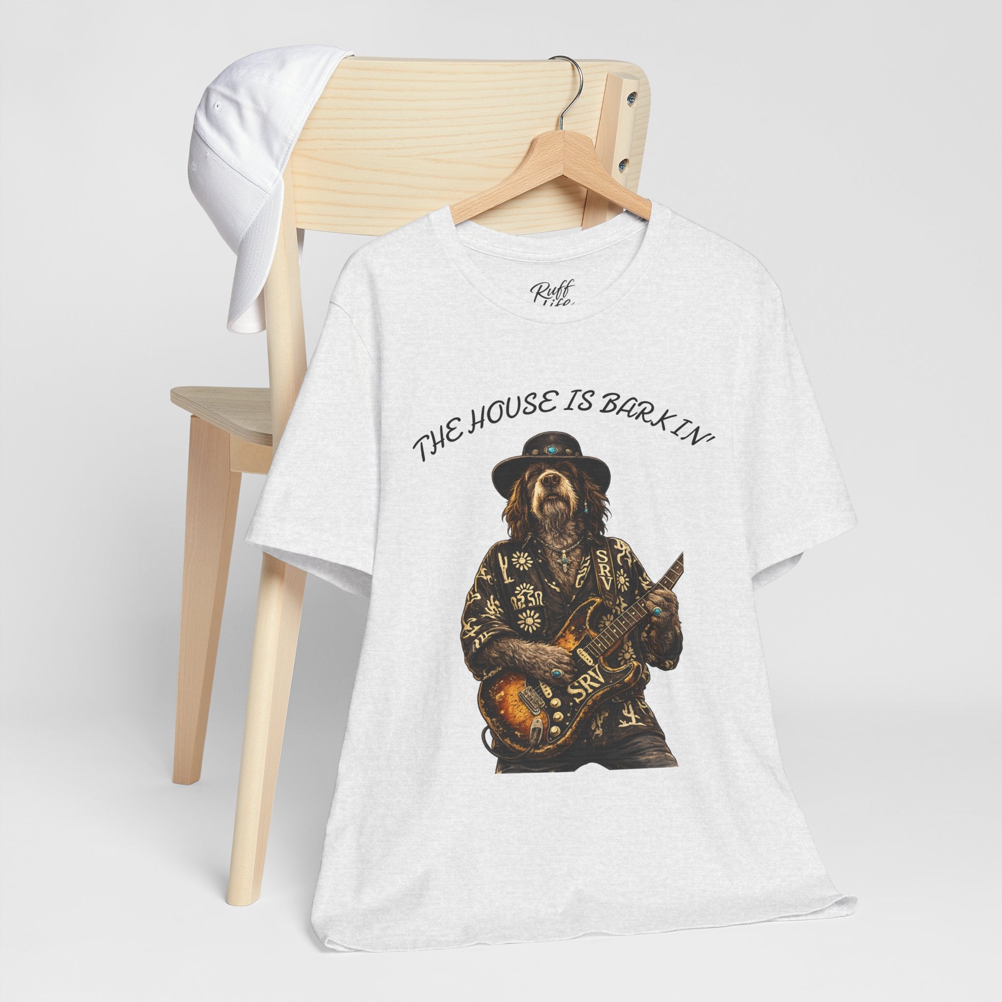 Howlin' Since '83 Vintage Dog Guitar Band Tee — SRV Inspired Rock T-Shirt