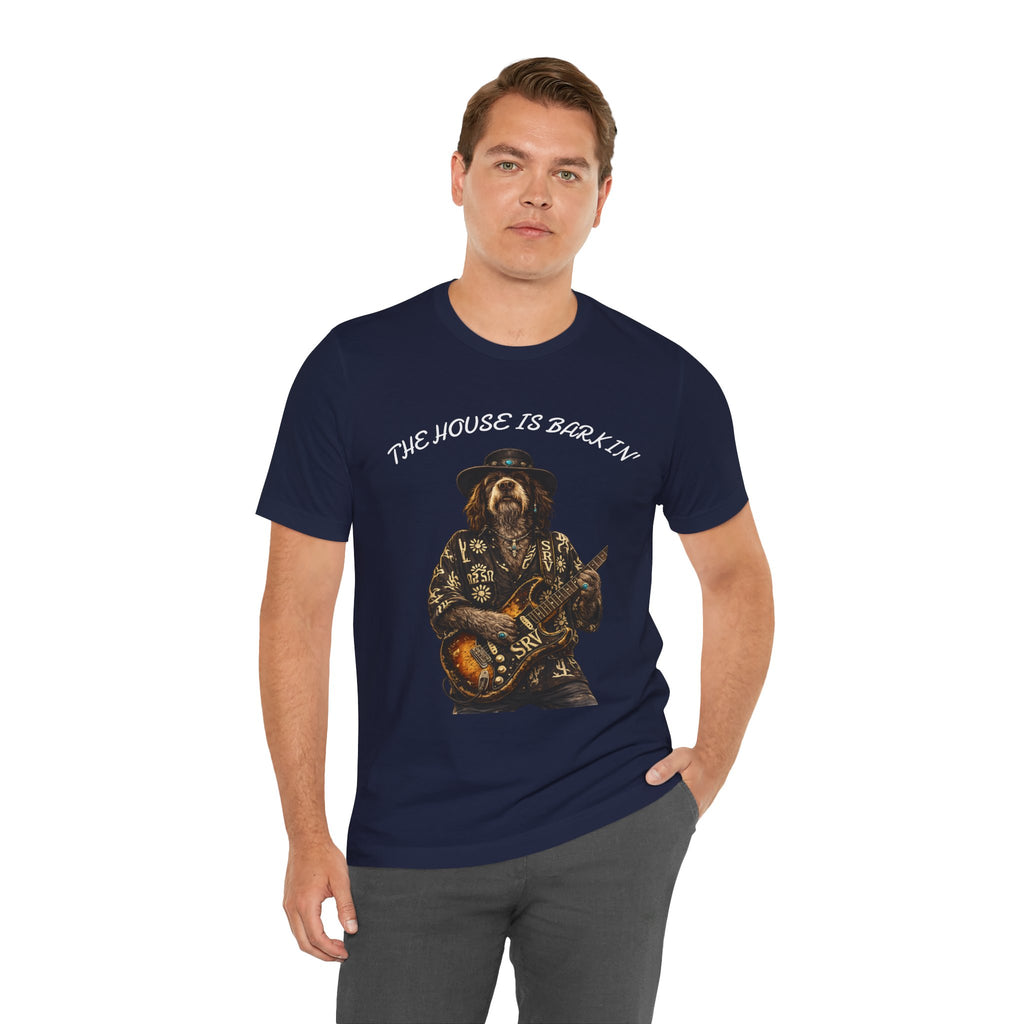 Howlin' Since '83 Vintage Dog Guitar Band Tee — SRV Inspired Rock T-Shirt