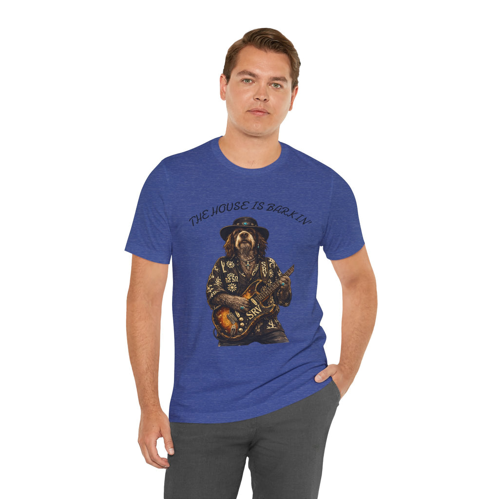 Howlin' Since '83 Vintage Dog Guitar Band Tee — SRV Inspired Rock T-Shirt